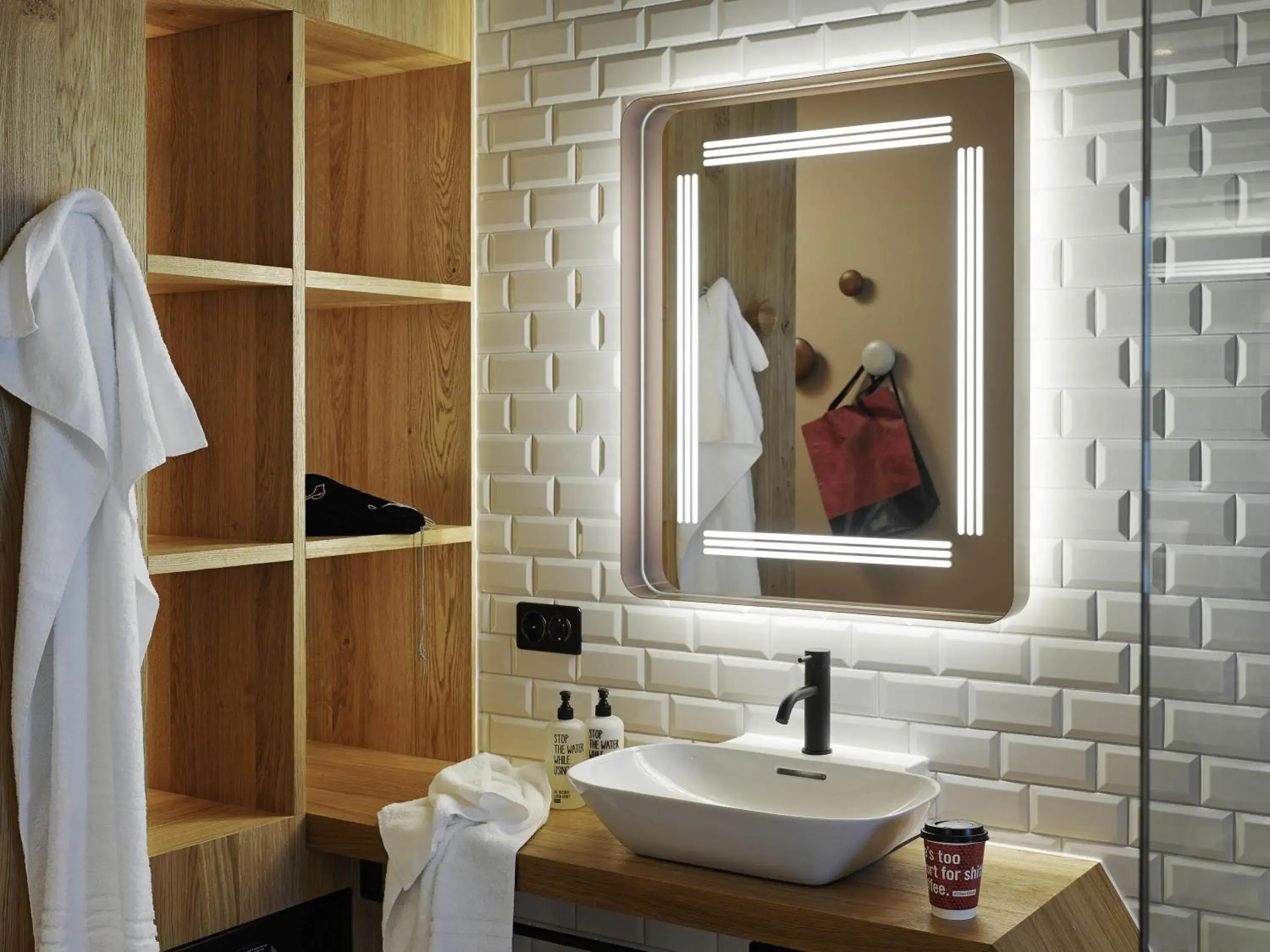 Bedroom in 25hours Hotel Langstrasse Bedroom in 25hours Hotel Langstrasse