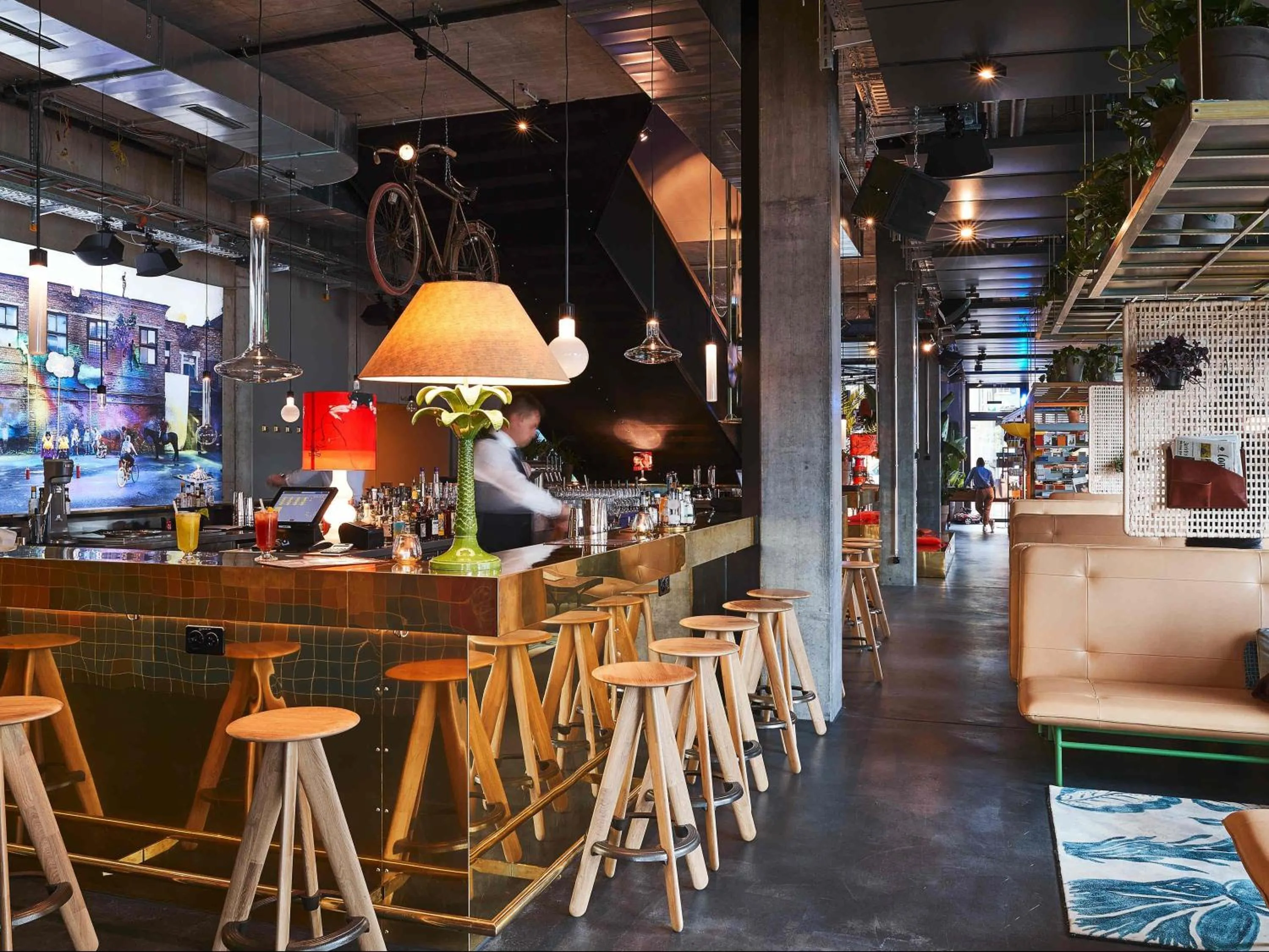 Lounge or bar in 25hours Hotel Langstrasse