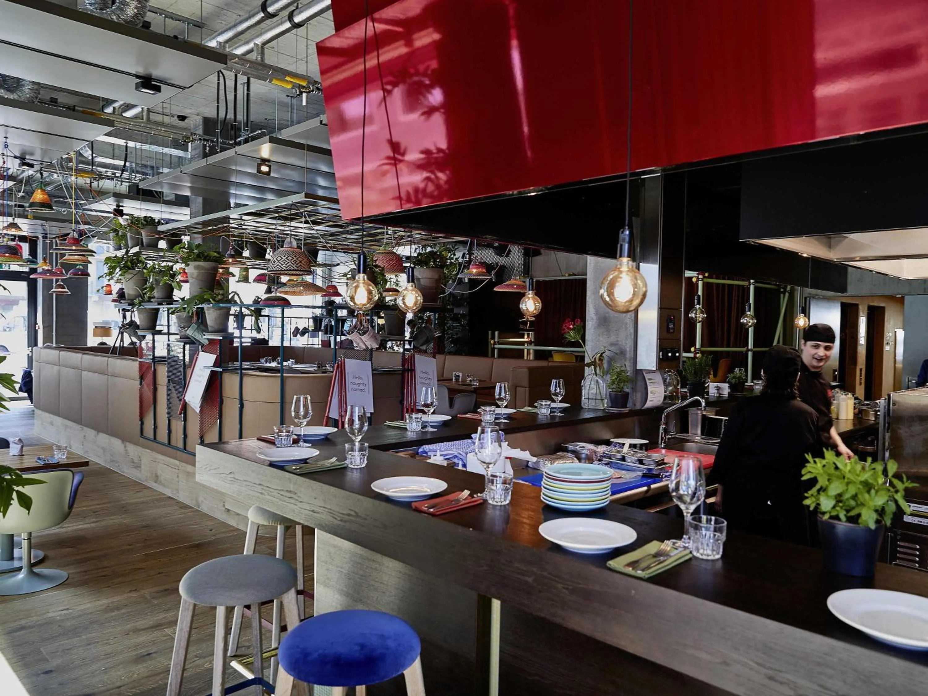 Restaurant/places to eat in 25hours Hotel Langstrasse