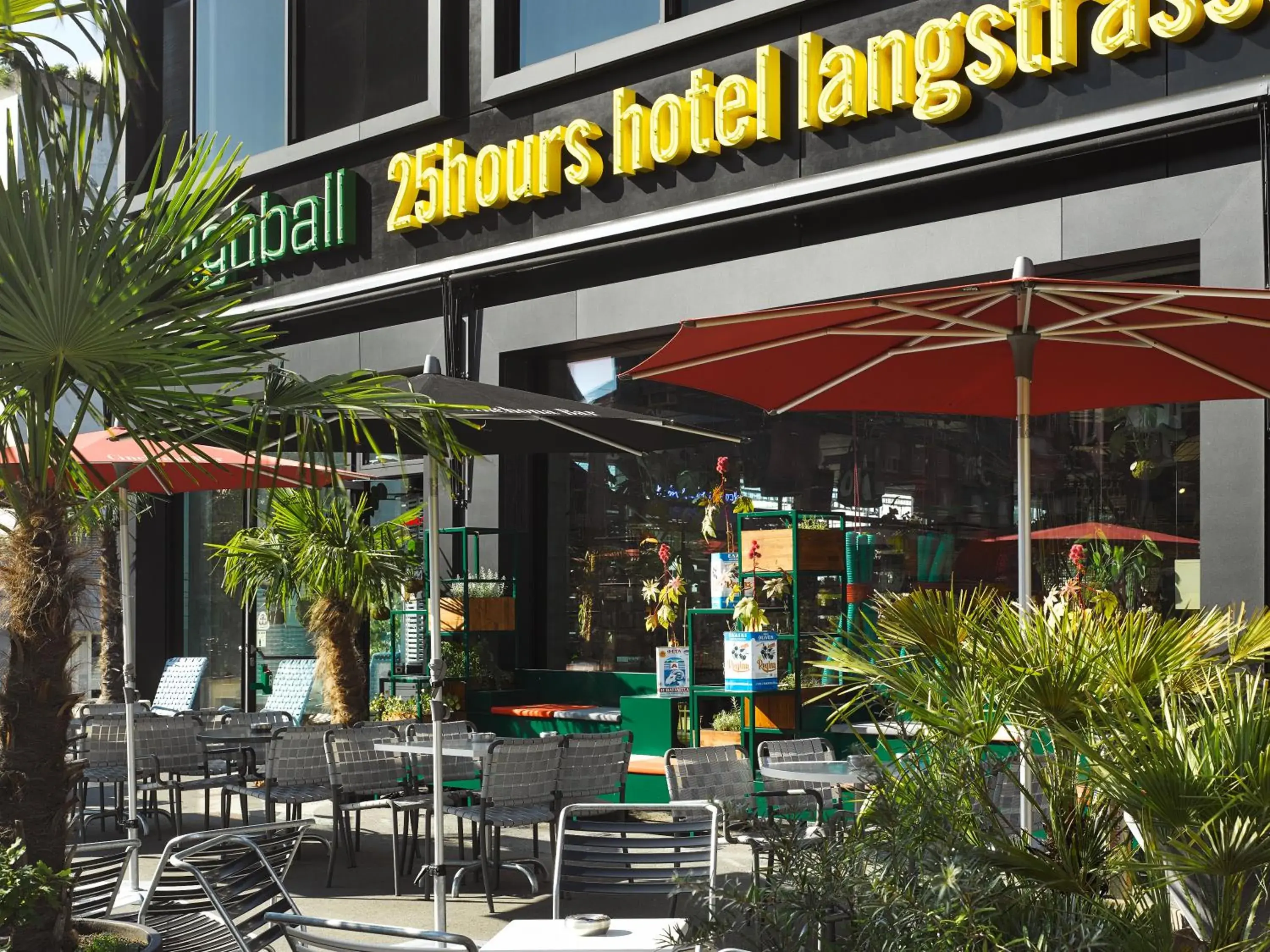 Property building in 25hours Hotel Langstrasse Property building in 25hours Hotel Langstrasse