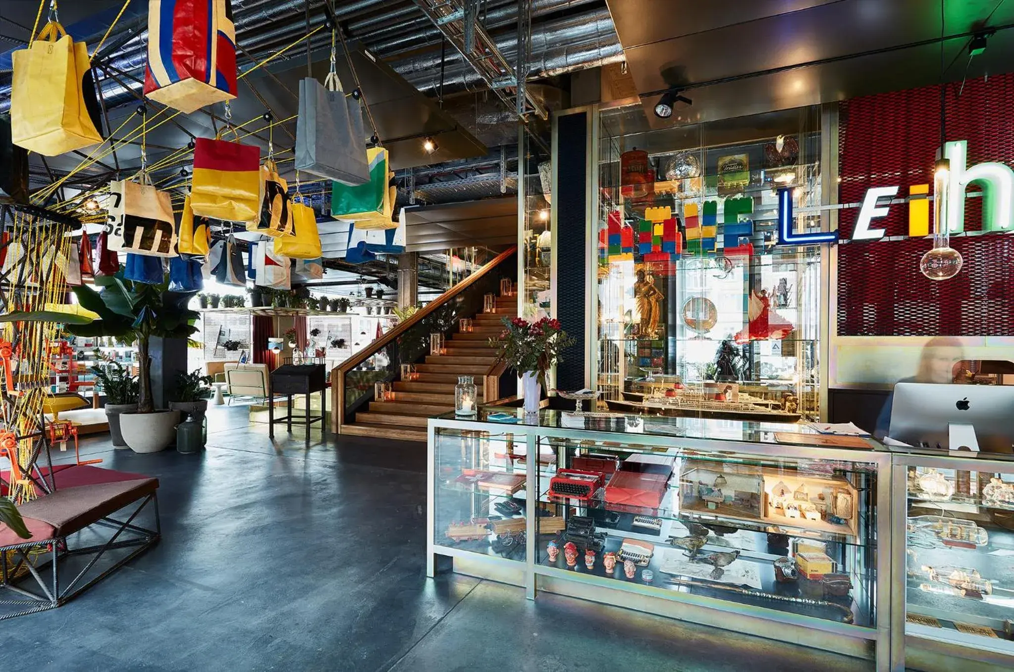 Lobby or reception in 25hours Hotel Langstrasse Lobby or reception in 25hours Hotel Langstrasse