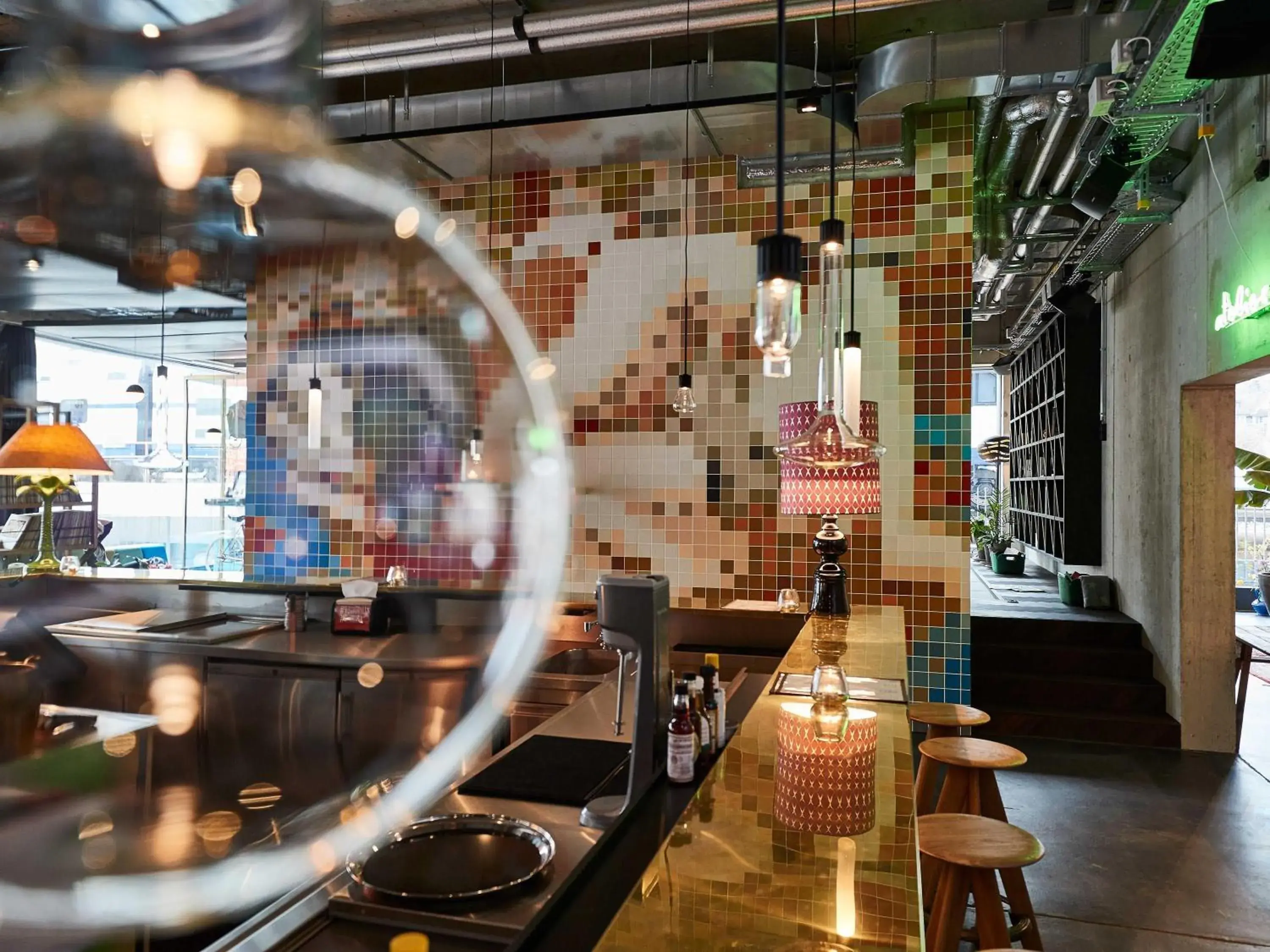 Lounge or bar in 25hours Hotel Langstrasse Lounge or bar in 25hours Hotel Langstrasse