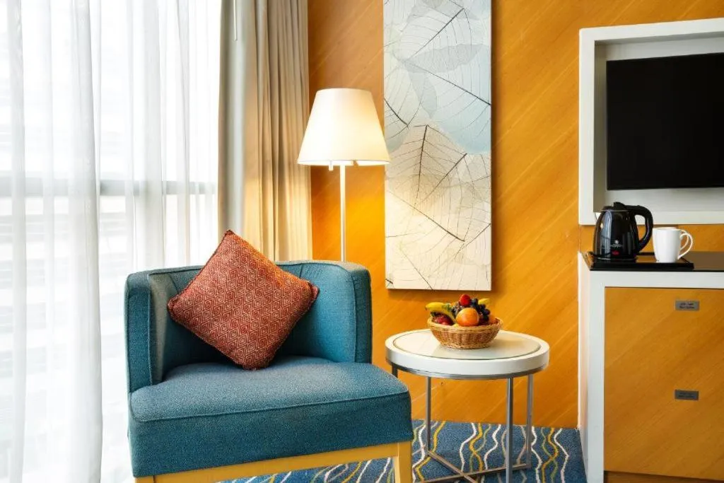 Seating area in Royal Continental Hotel - Dubai Airport