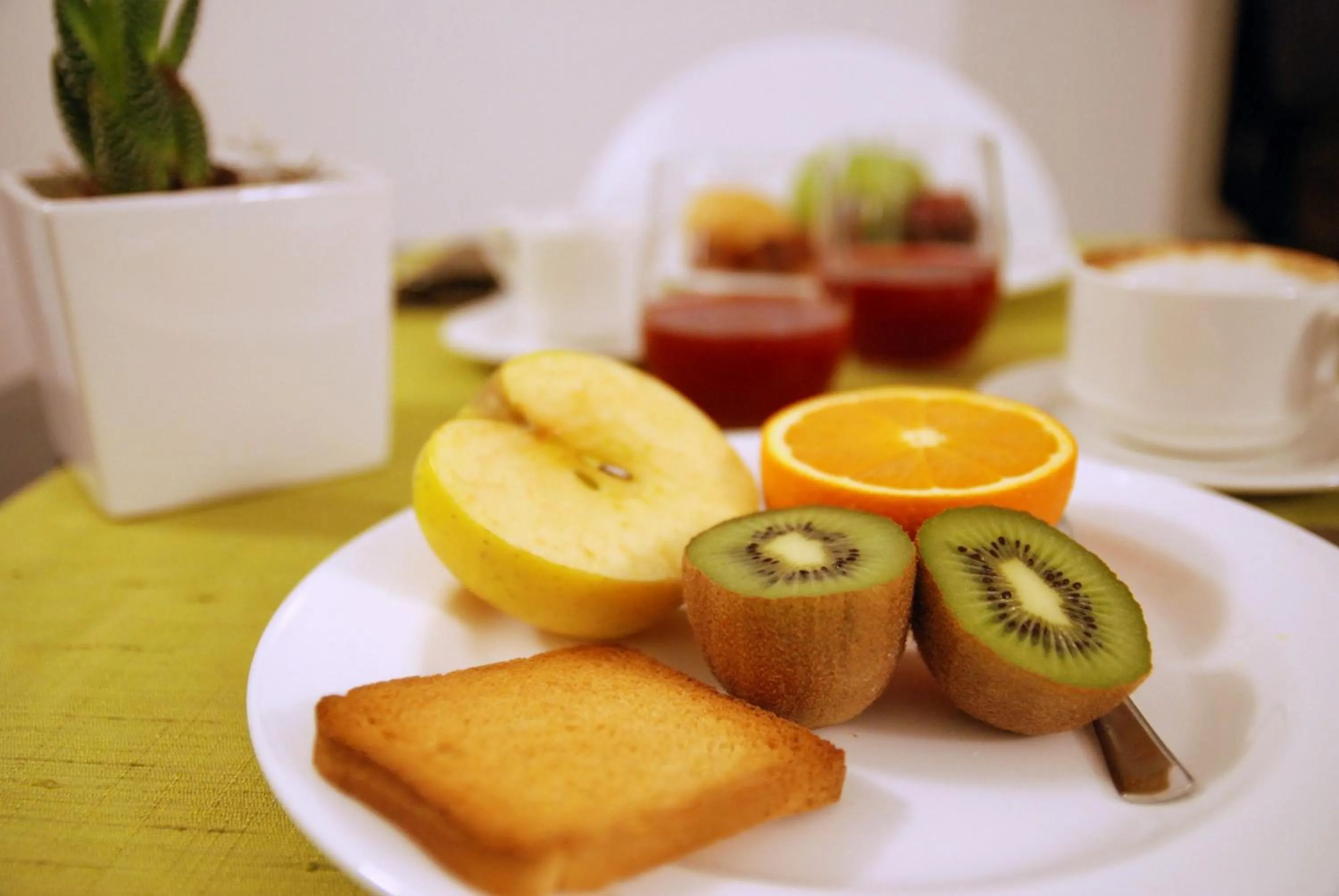 Food close-up in B&B Perbacco Relax