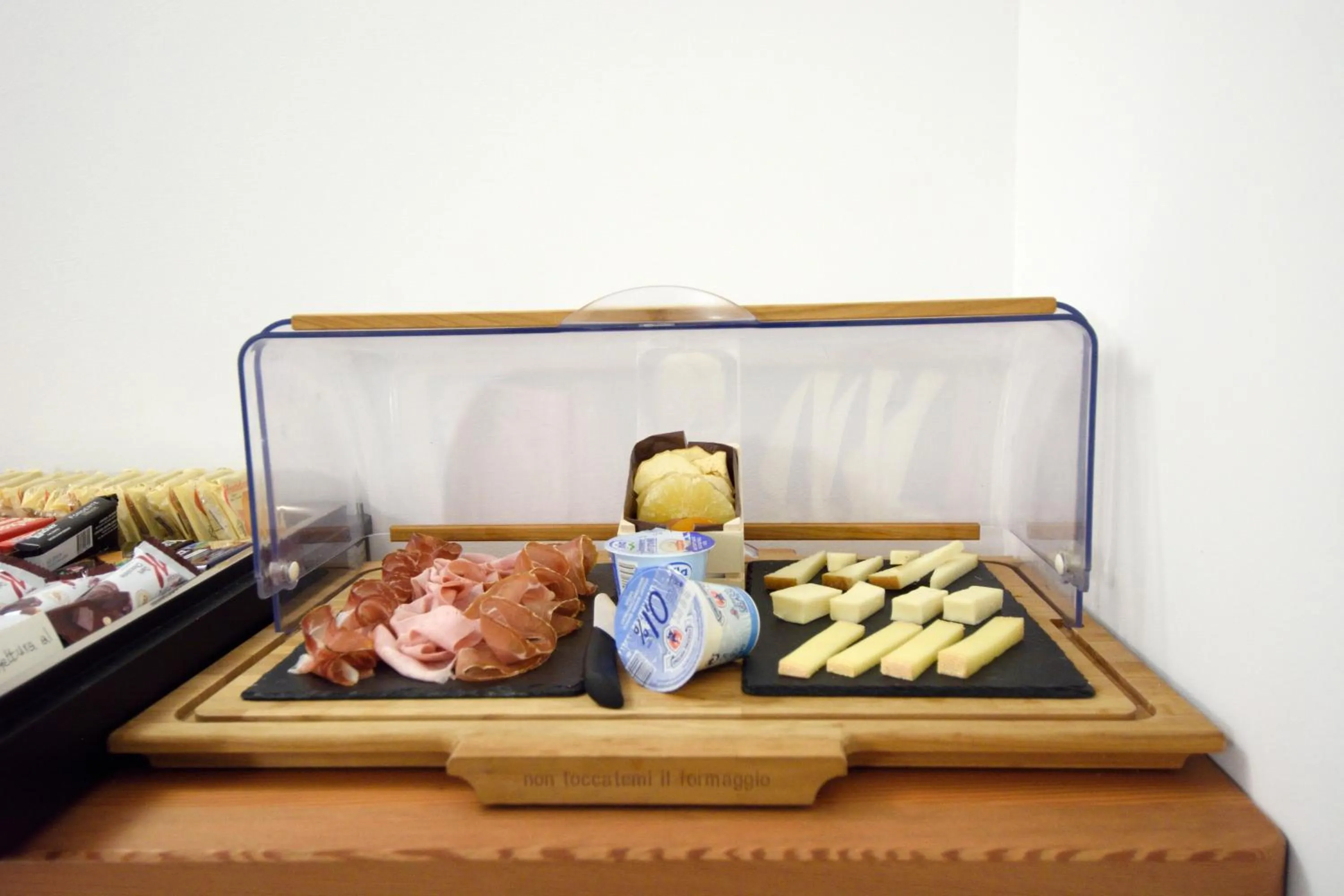 Food close-up in B&B Perbacco Relax