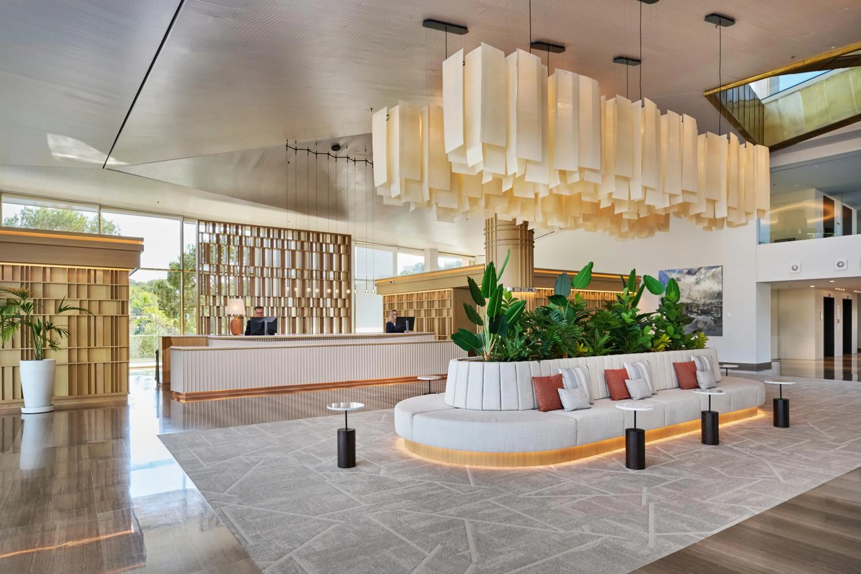 Lobby or reception in Hipotels Playa de Palma Palace&Spa