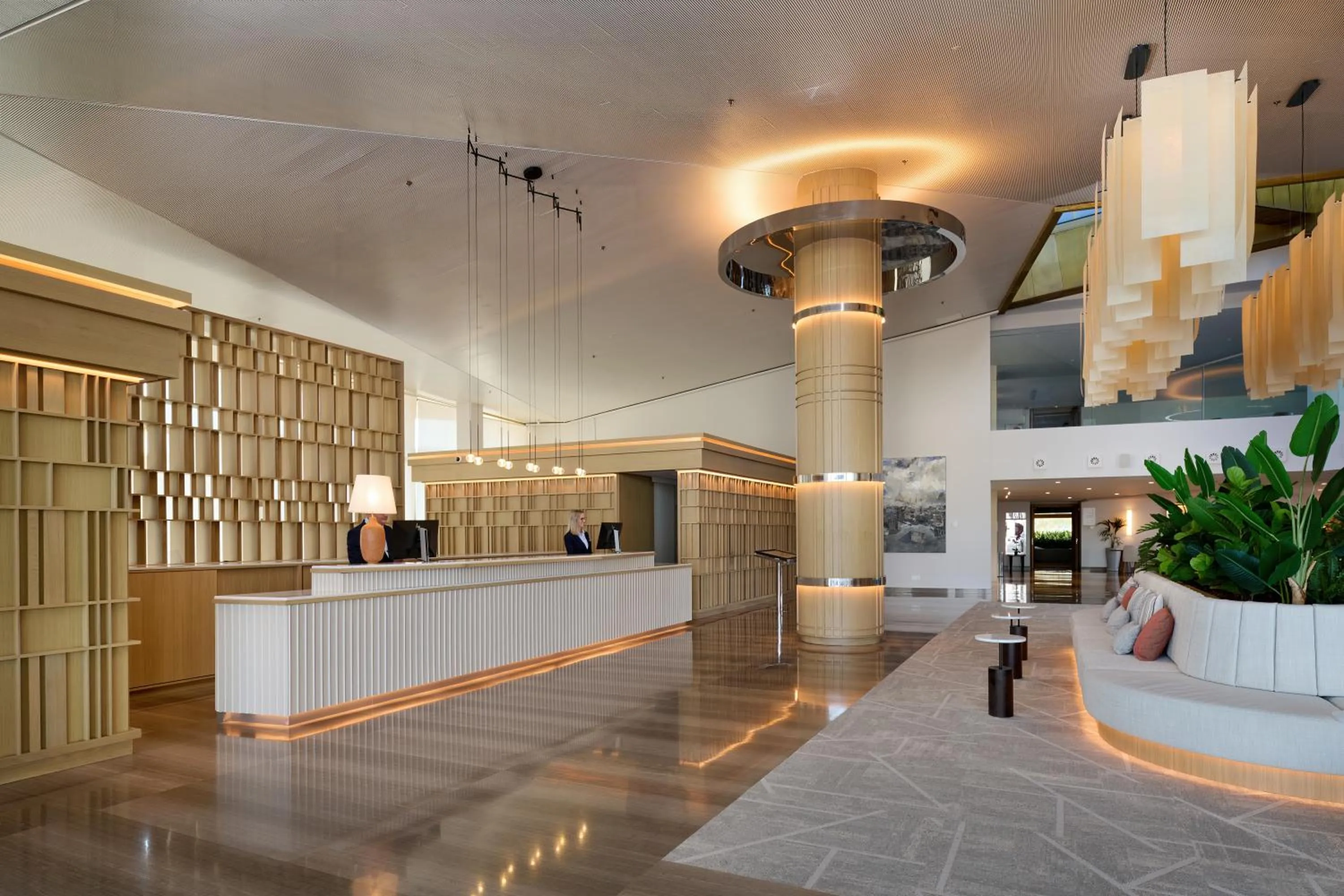 Lobby or reception in Hipotels Playa de Palma Palace&Spa