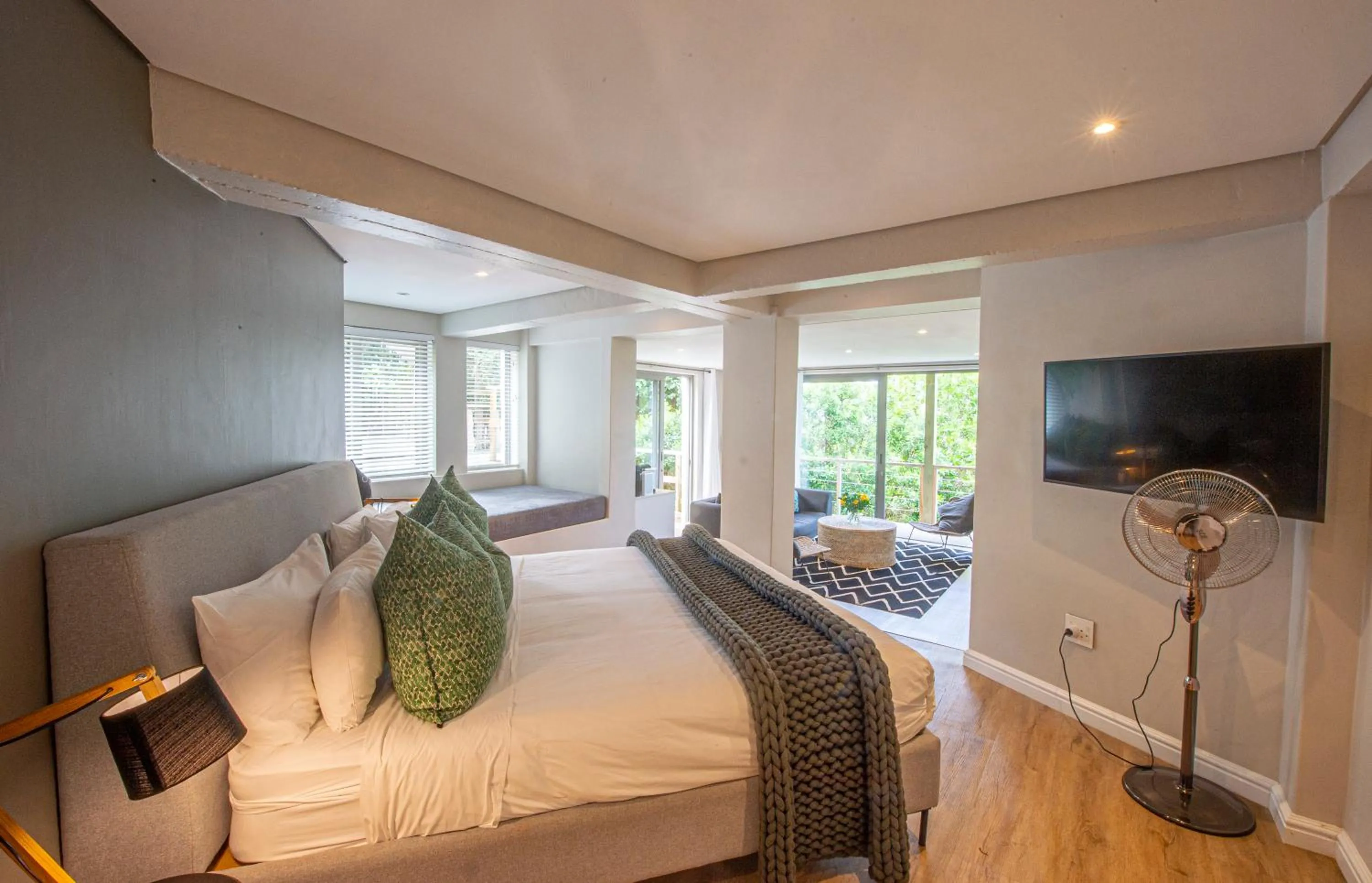 Photo of the whole room, Bed in The Bungalow