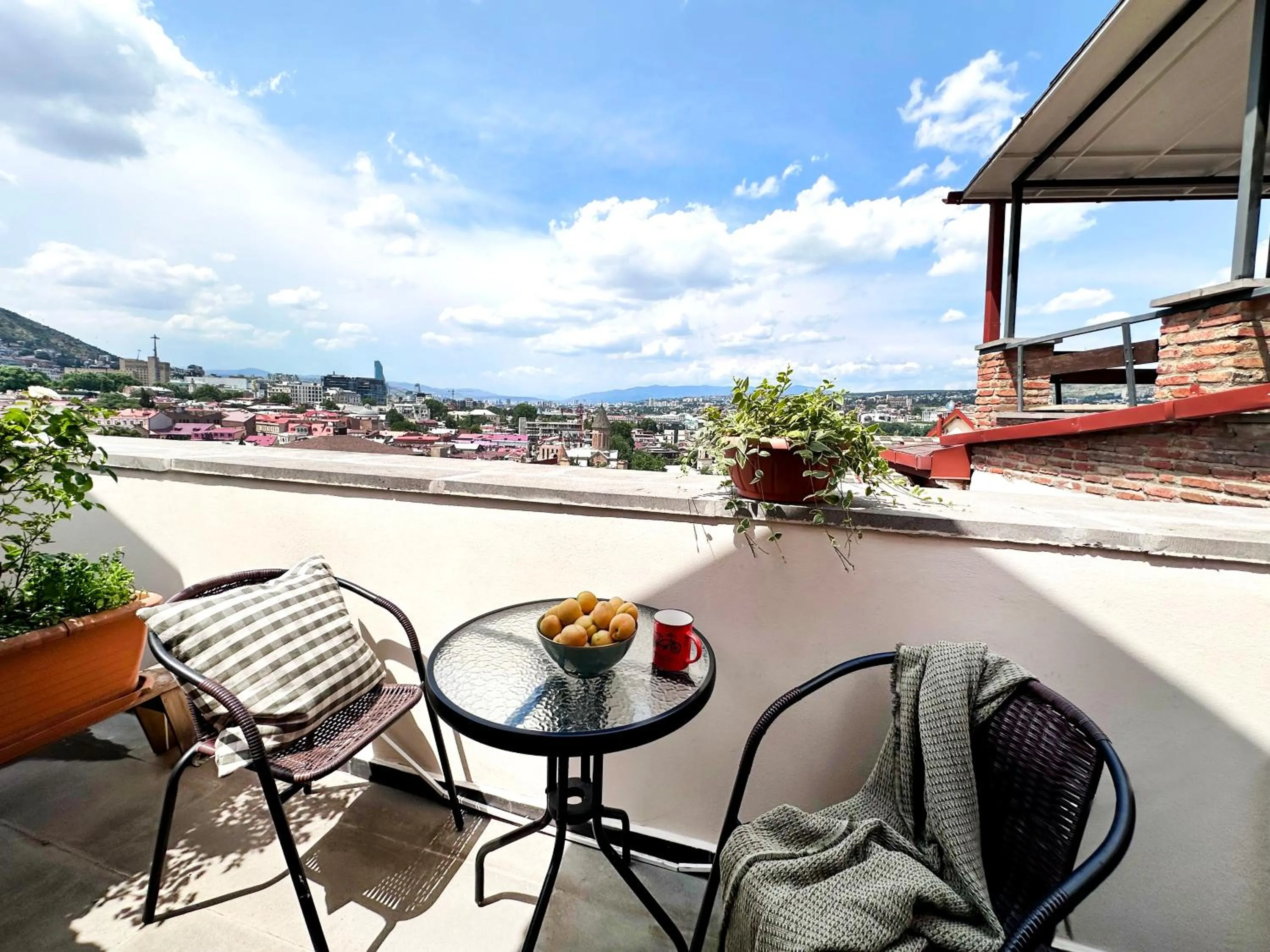 Balcony/Terrace in Betlemi Old Town Hotel