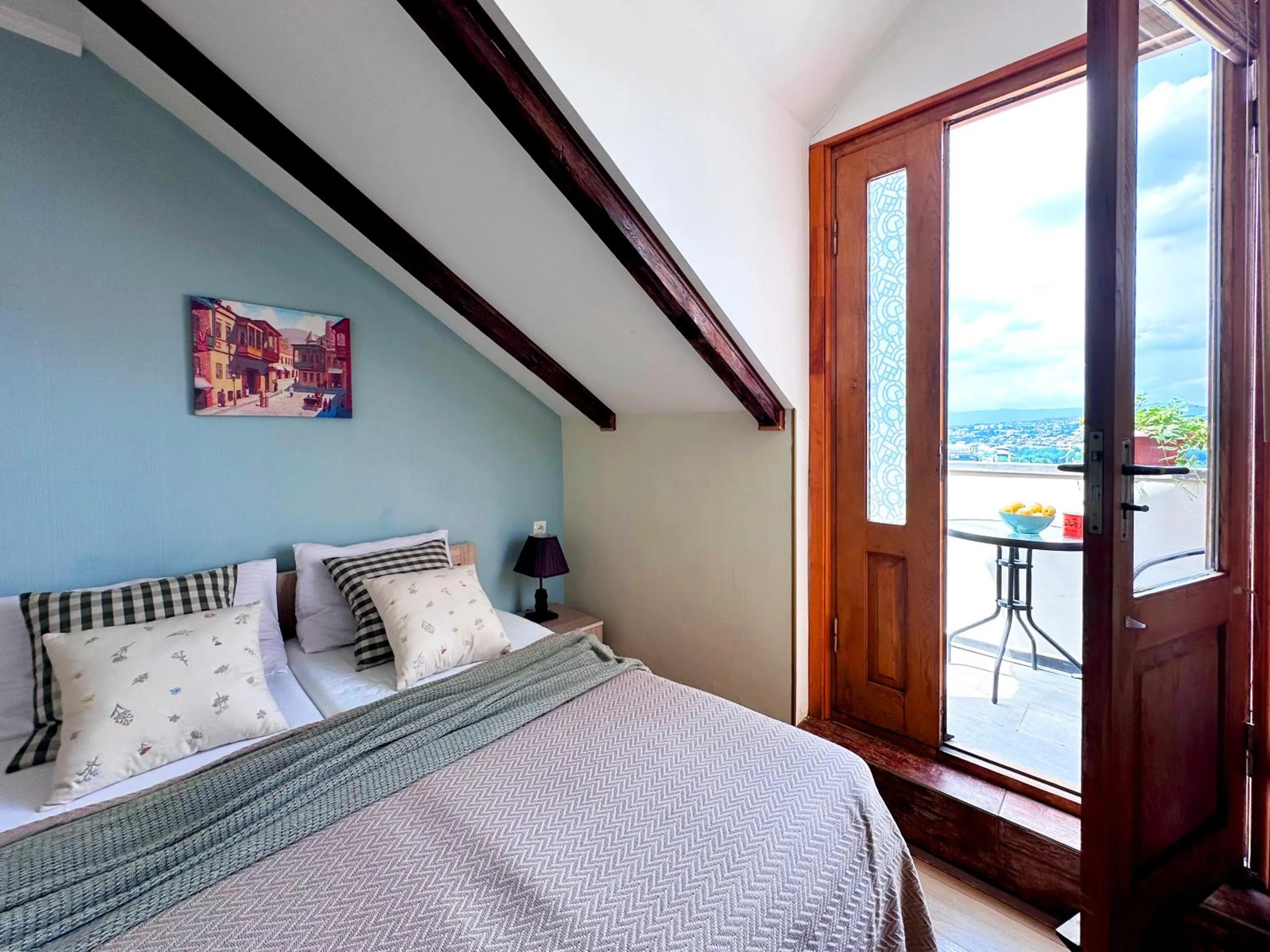 City view, Bed in Betlemi Old Town Hotel