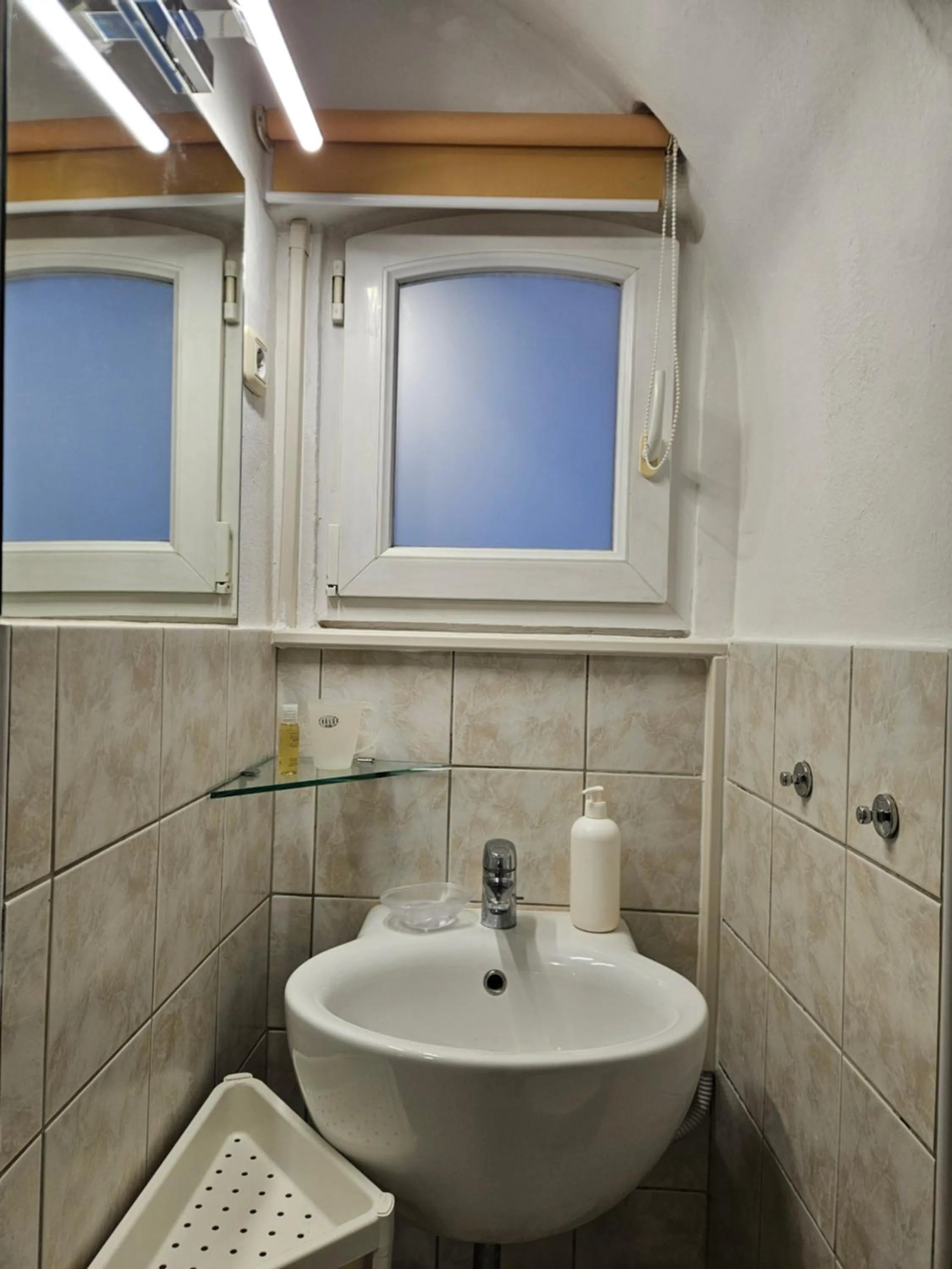 Bathroom in Tiny central studio apartment Nika Ljubljana