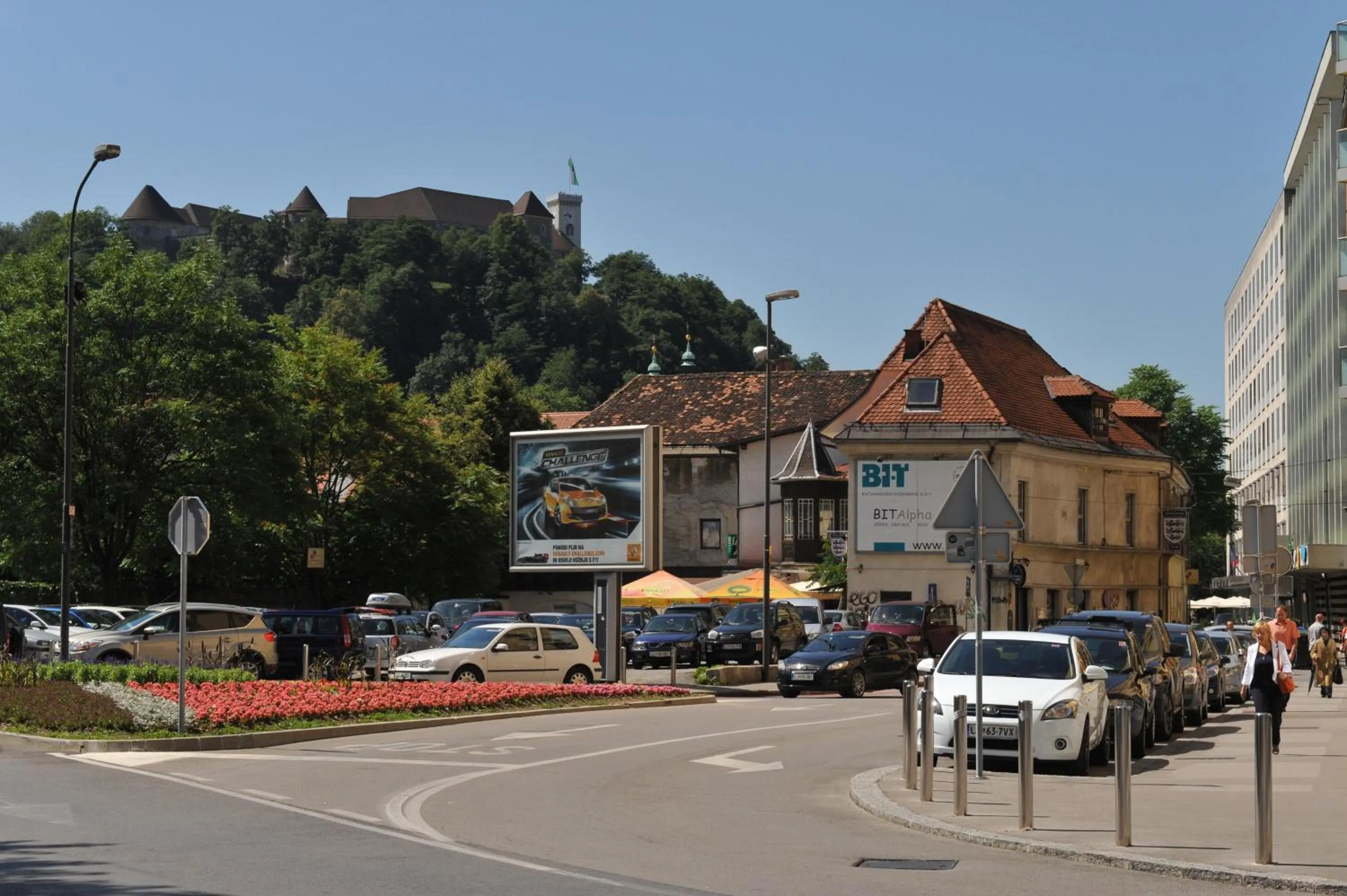 Property building in Tiny central studio apartment Nika Ljubljana