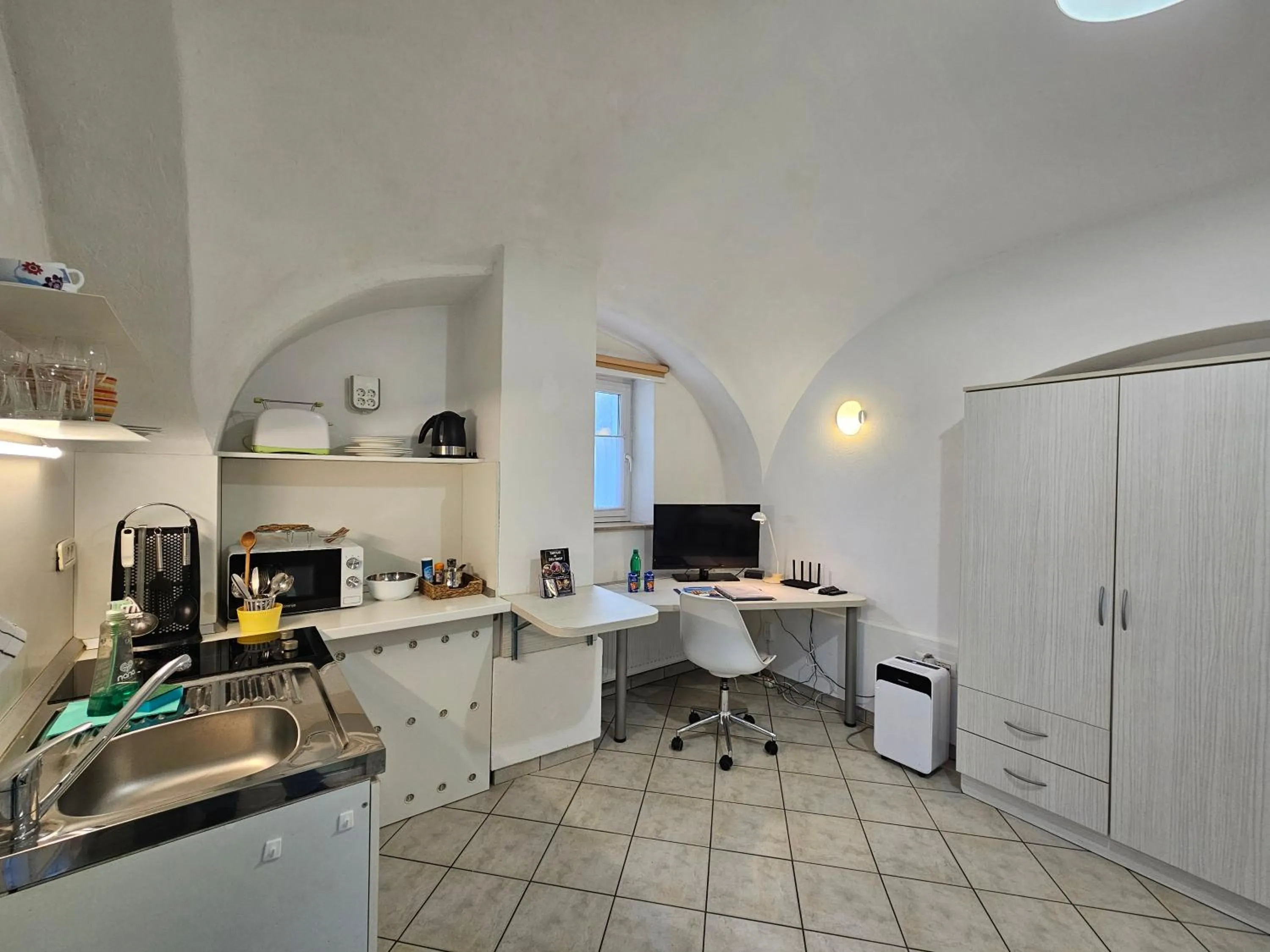 Property building in Tiny central studio apartment Nika Ljubljana