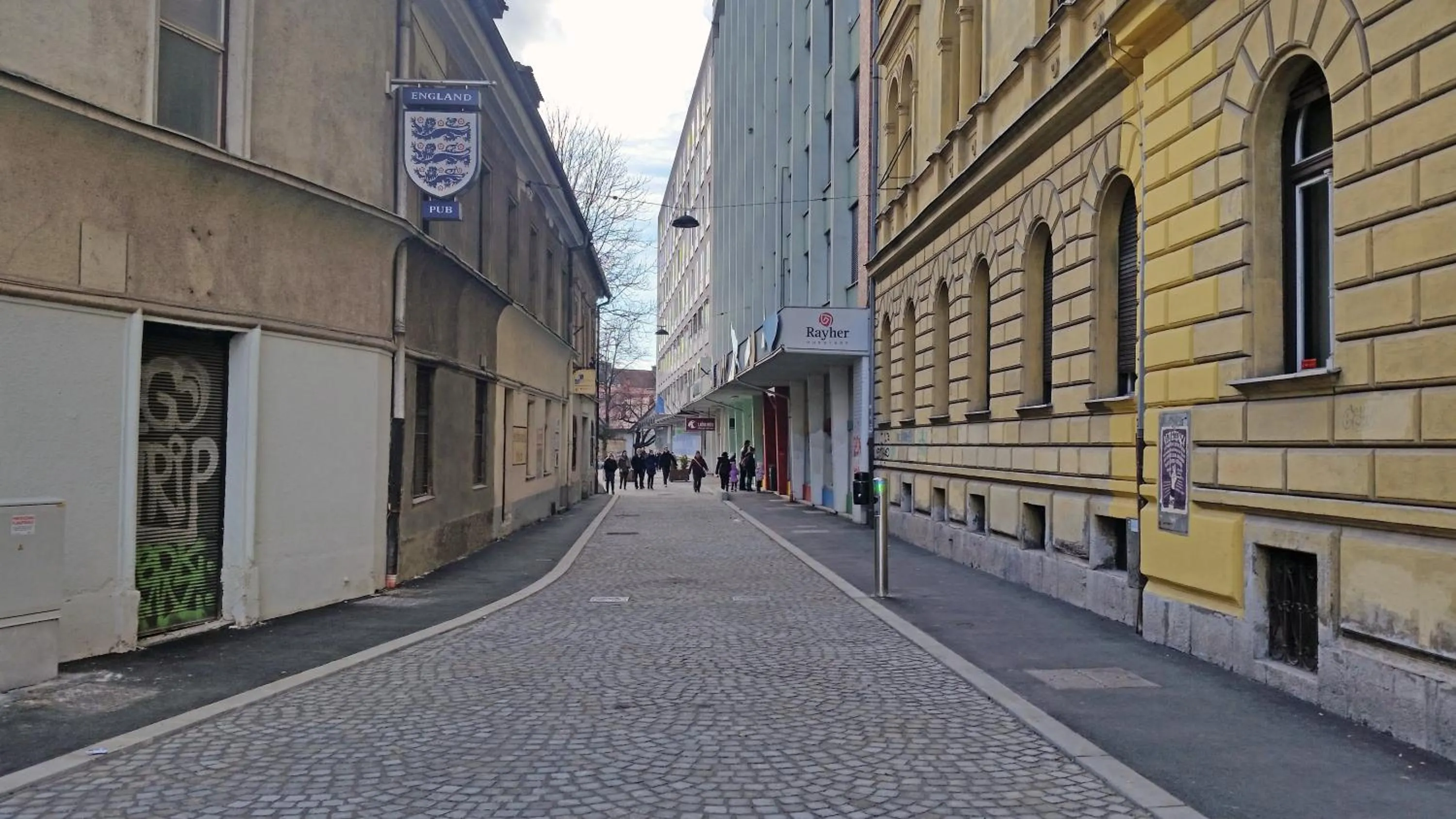 Property building in Tiny central studio apartment Nika Ljubljana
