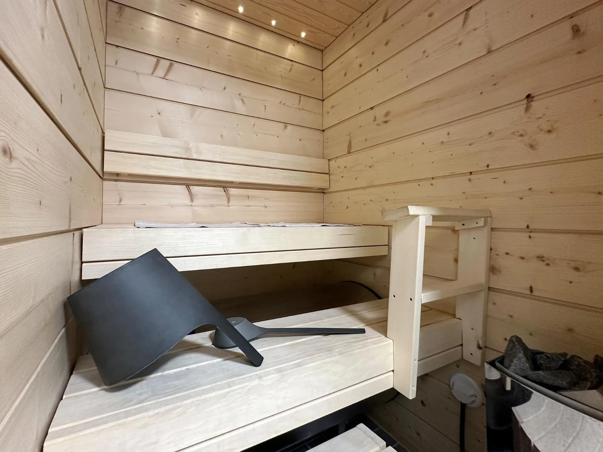 Sauna in Seaside Glass Villas