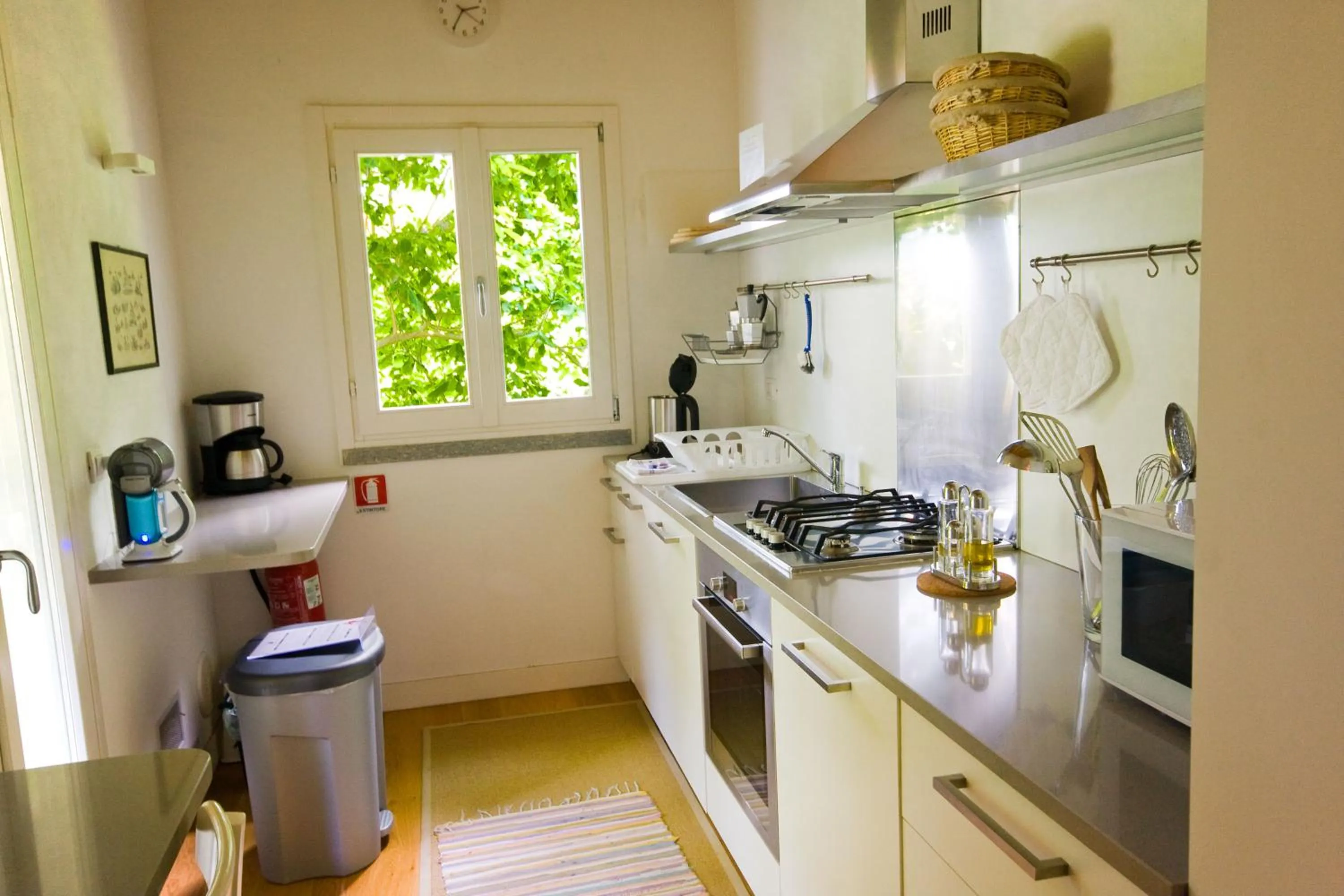 Kitchen or kitchenette in Agriturismo Castello di Vezio