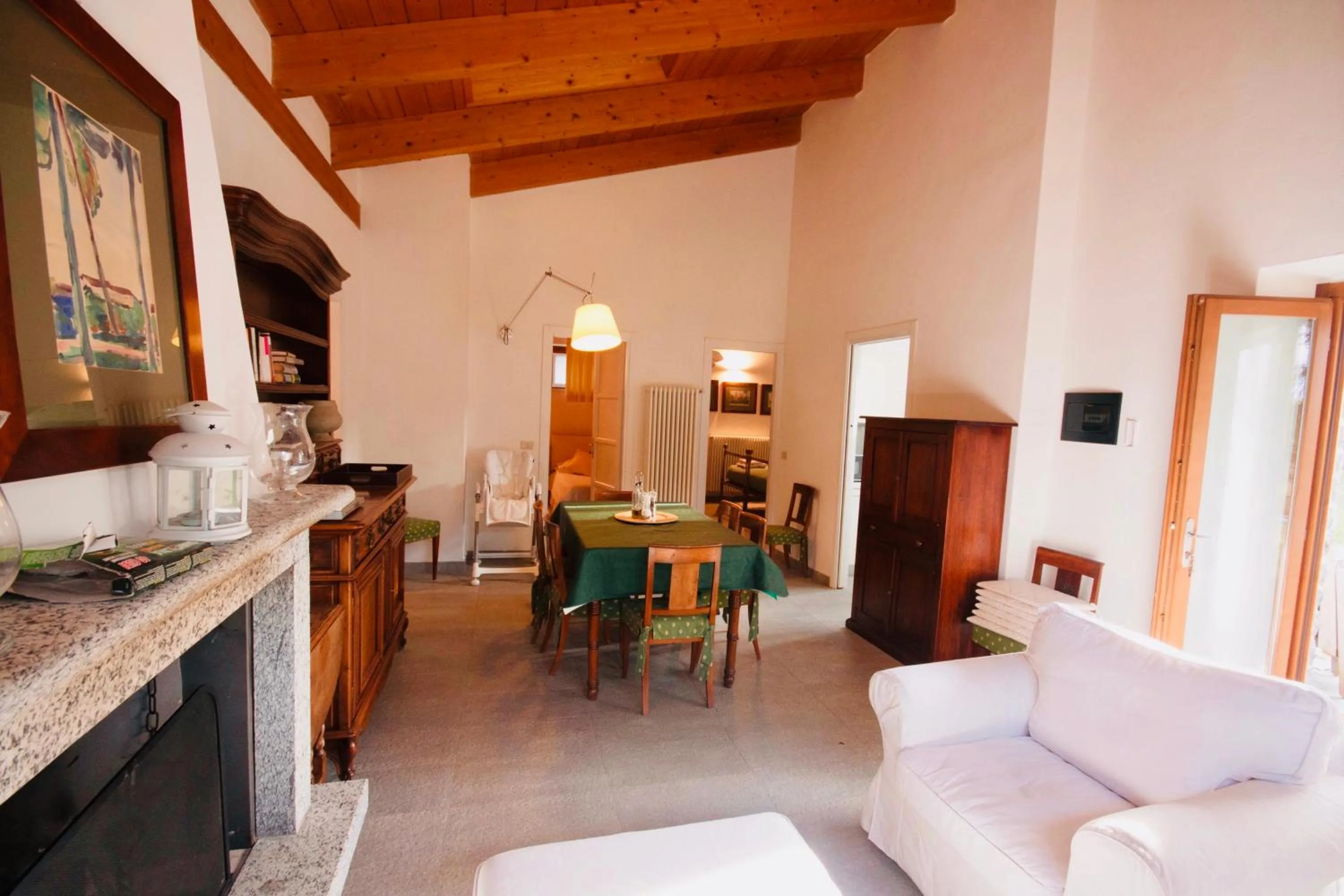 Living room in Agriturismo Castello di Vezio