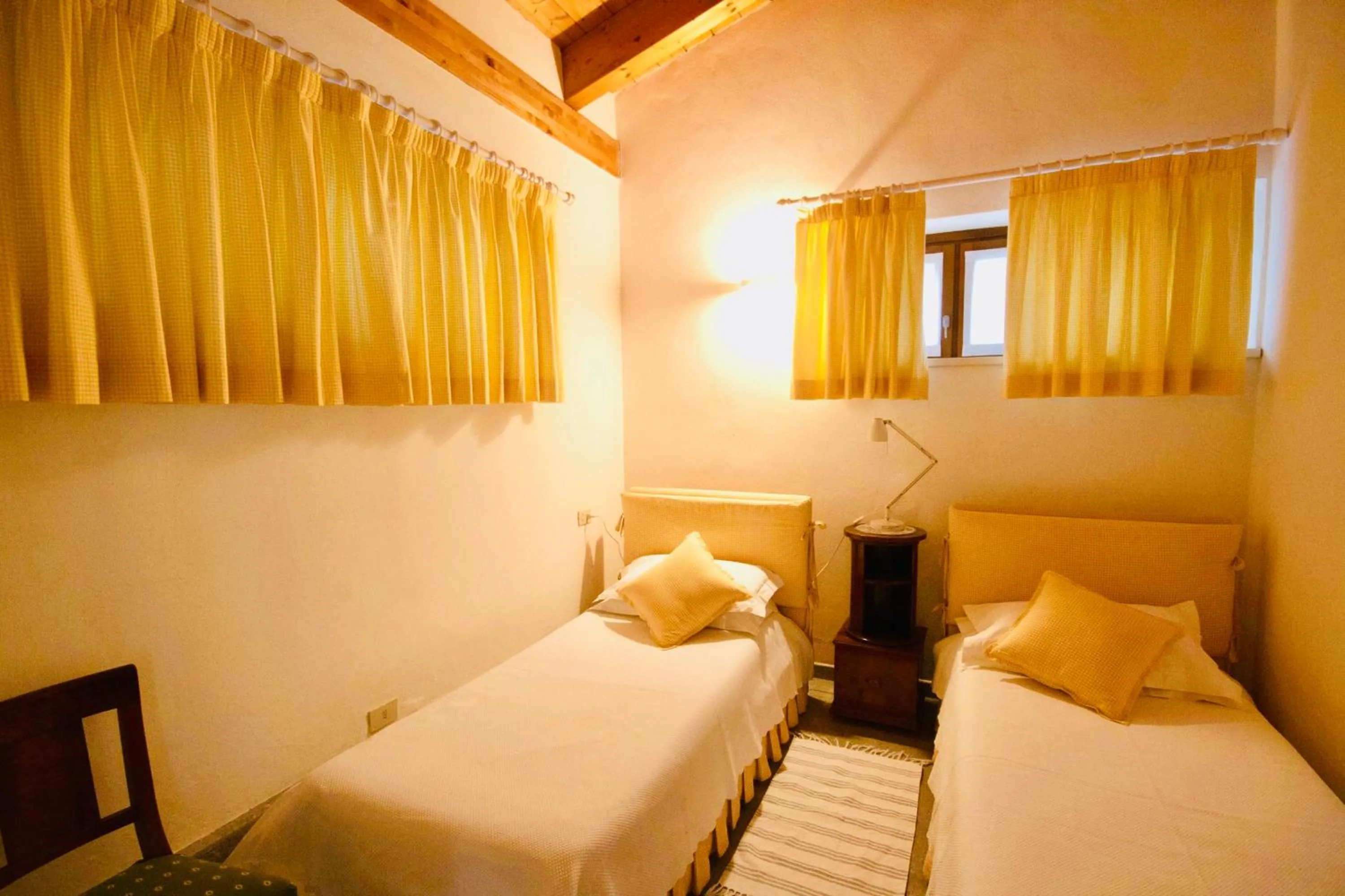 Bedroom in Agriturismo Castello di Vezio
