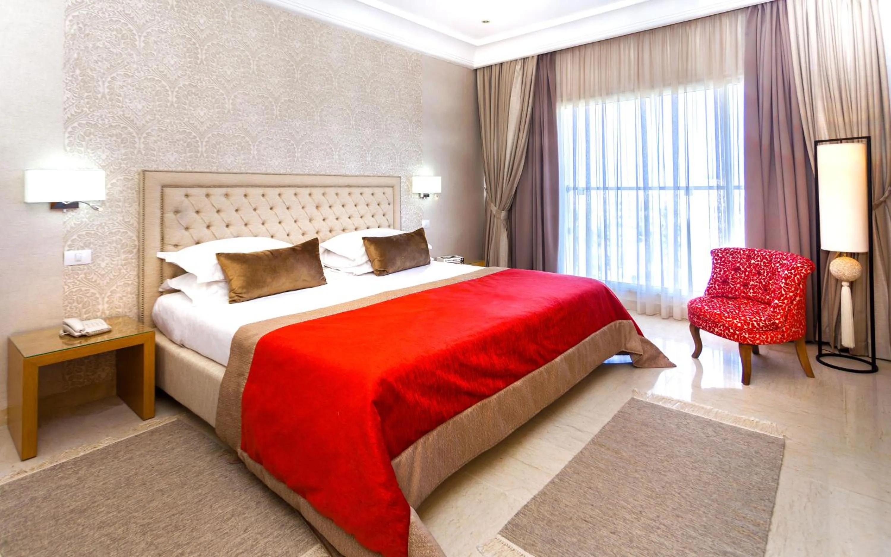 Bedroom, Bed in Occidental Sousse Marhaba