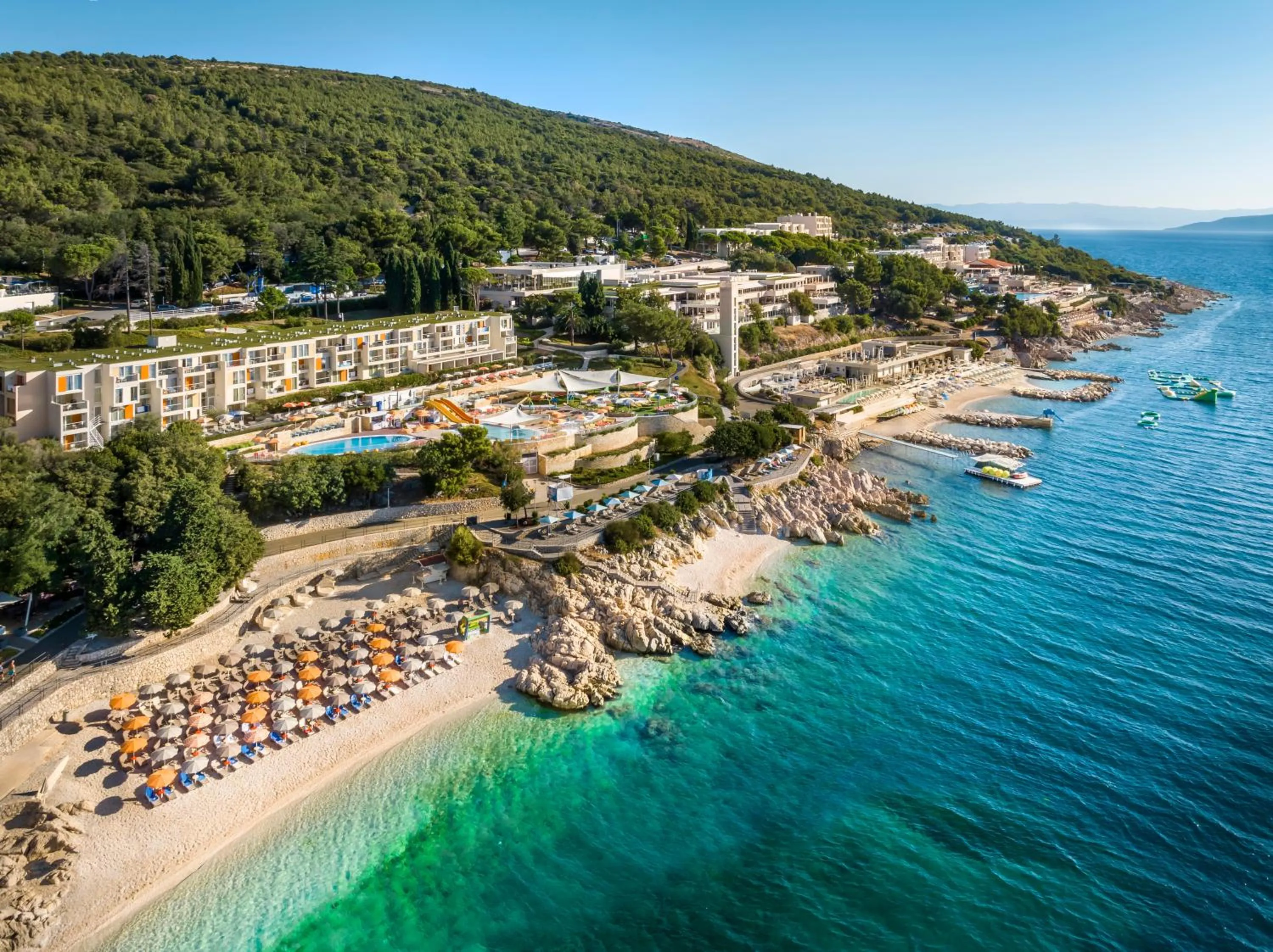 Bird's eye view in Girandella Resort, Valamar Collection