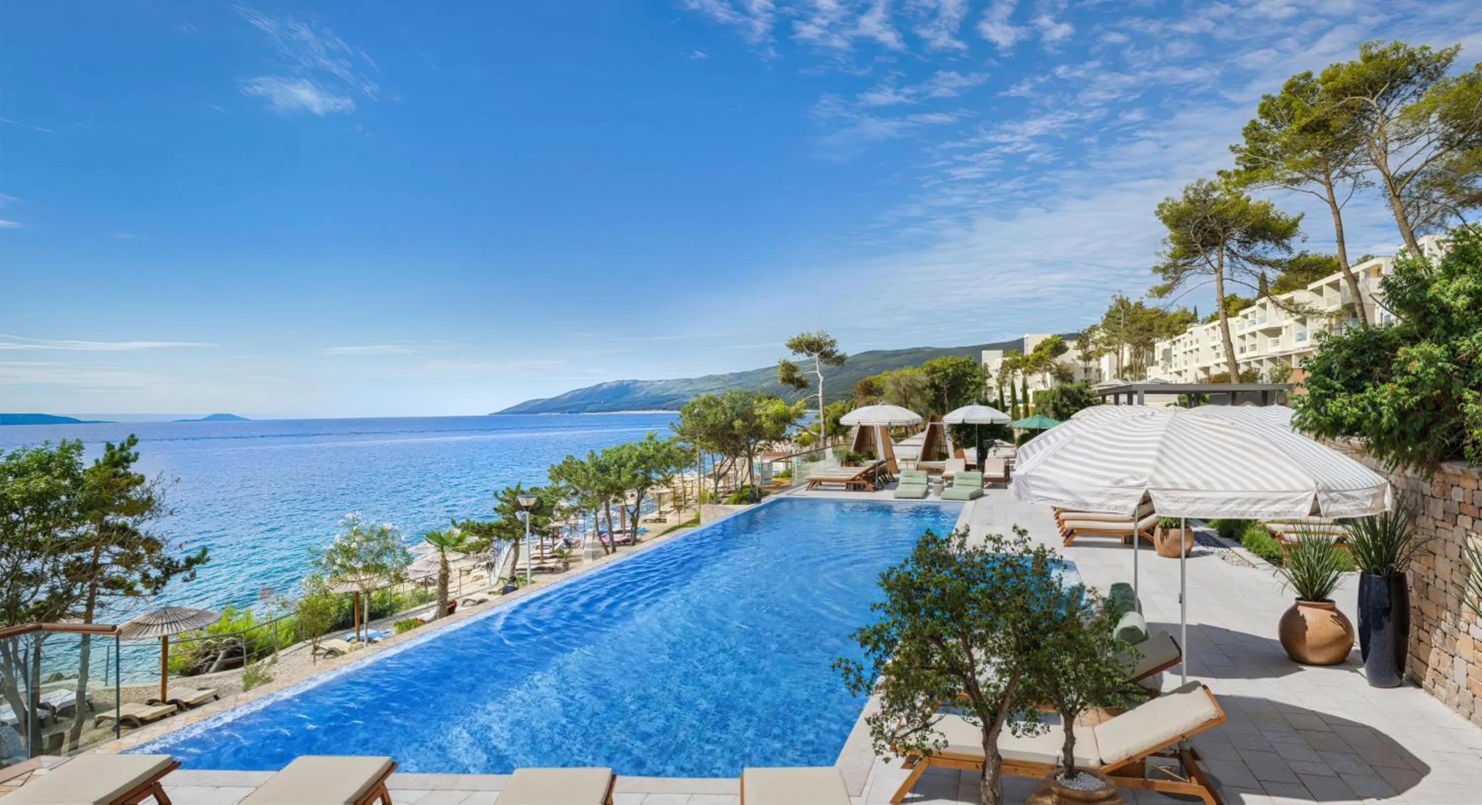 Swimming pool in Girandella Resort, Valamar Collection