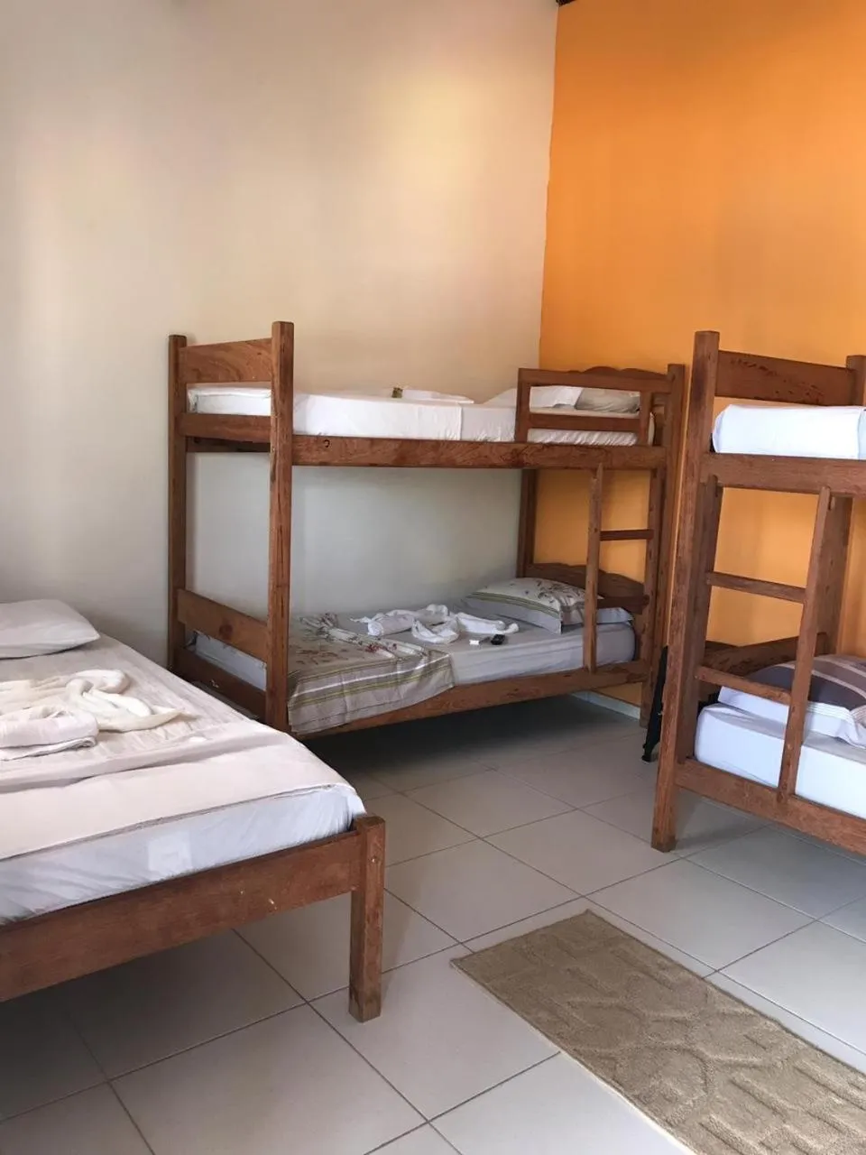 Bed in Tapirandú Pousada