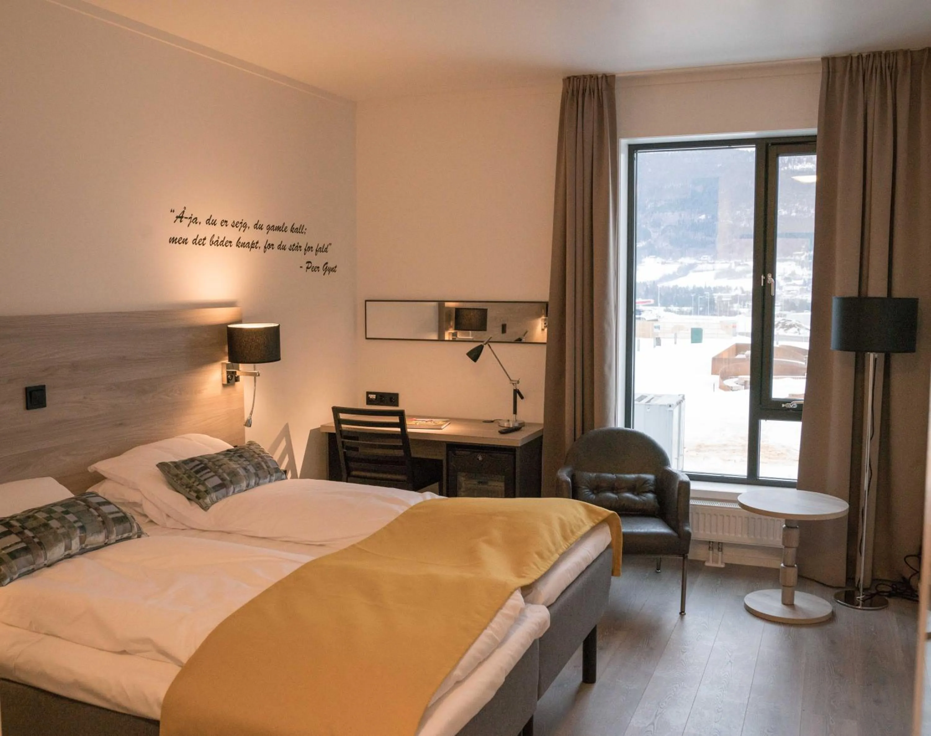 Bed in Thon Partner Hotel Vinstra