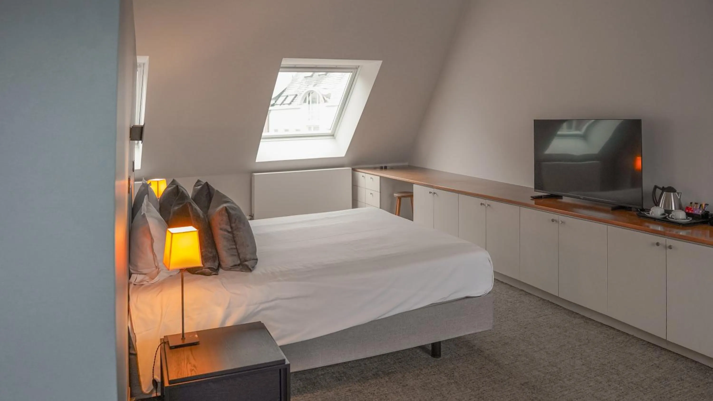 Bed in Hotel Hof van Aragon