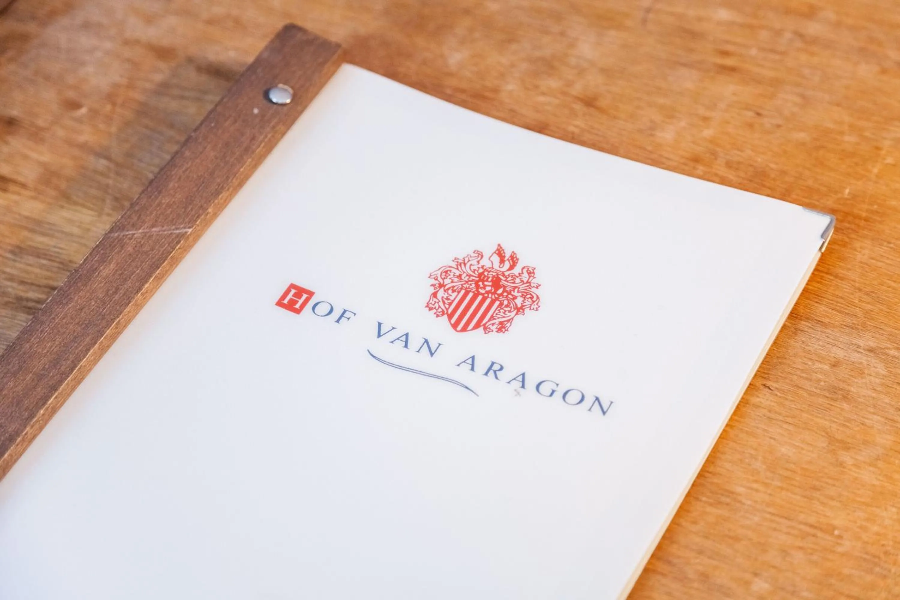 Logo/Certificate/Sign in Hotel Hof van Aragon