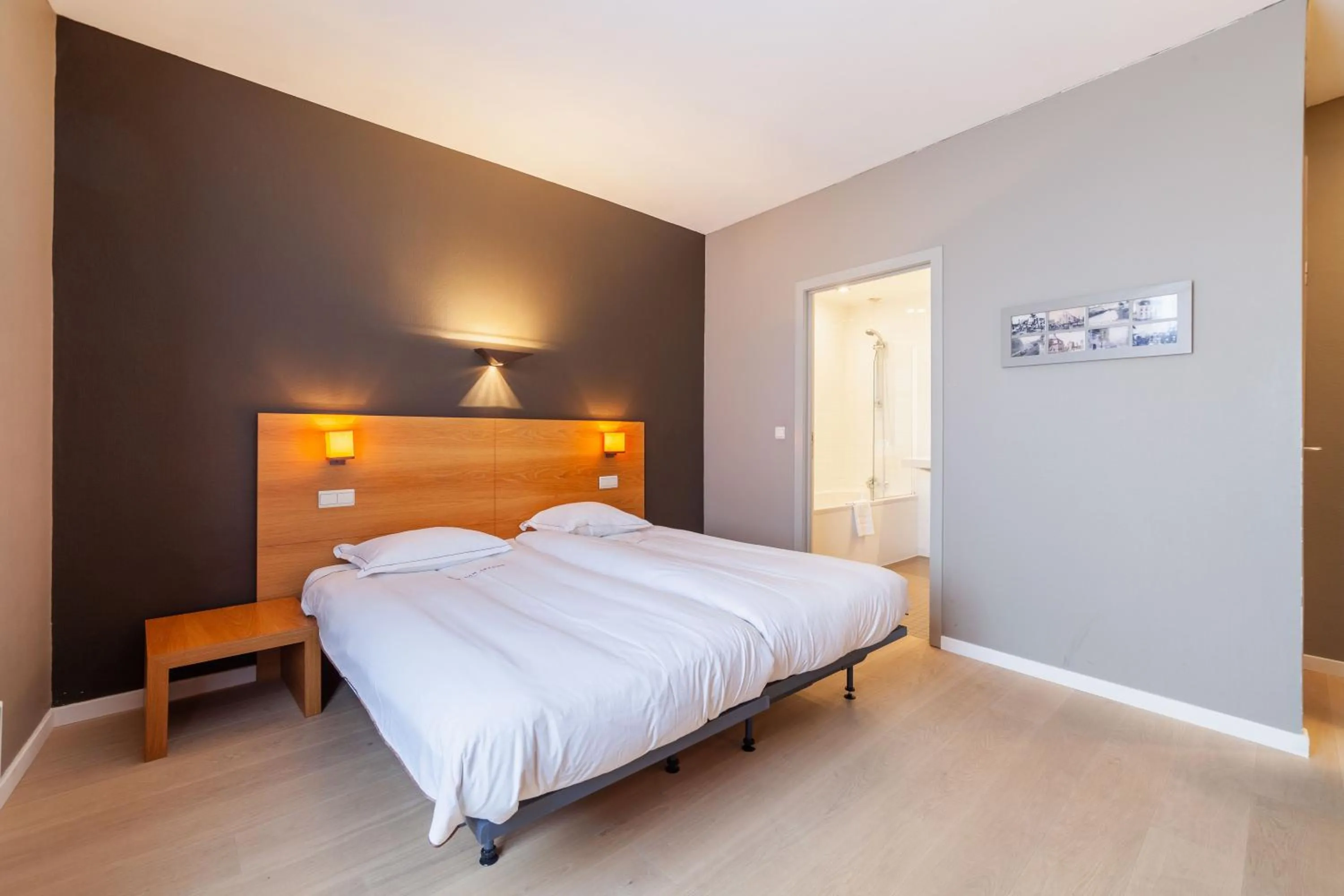 Bed in Hotel Hof van Aragon