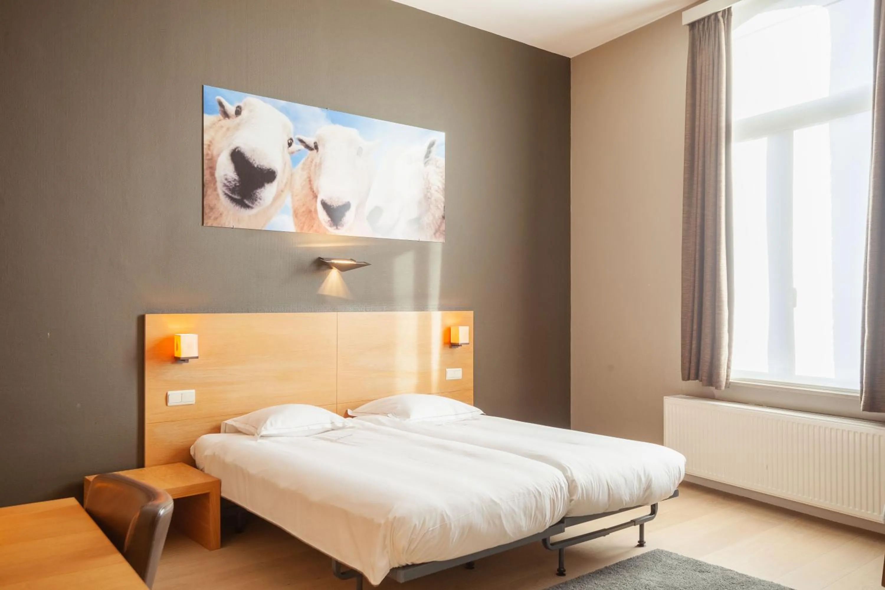 Bedroom, Bed in Hotel Hof van Aragon