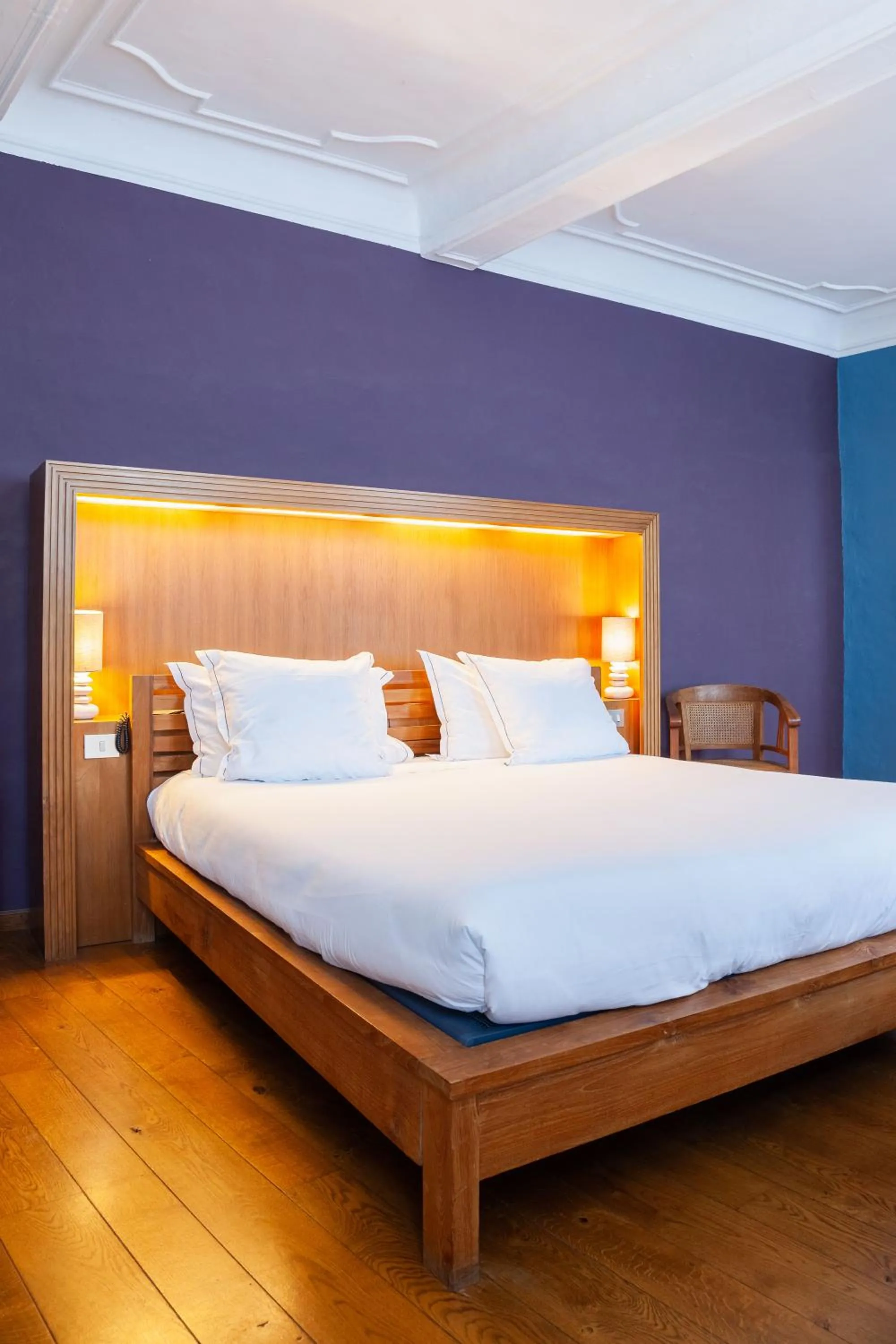 Bed in Hotel Hof van Aragon