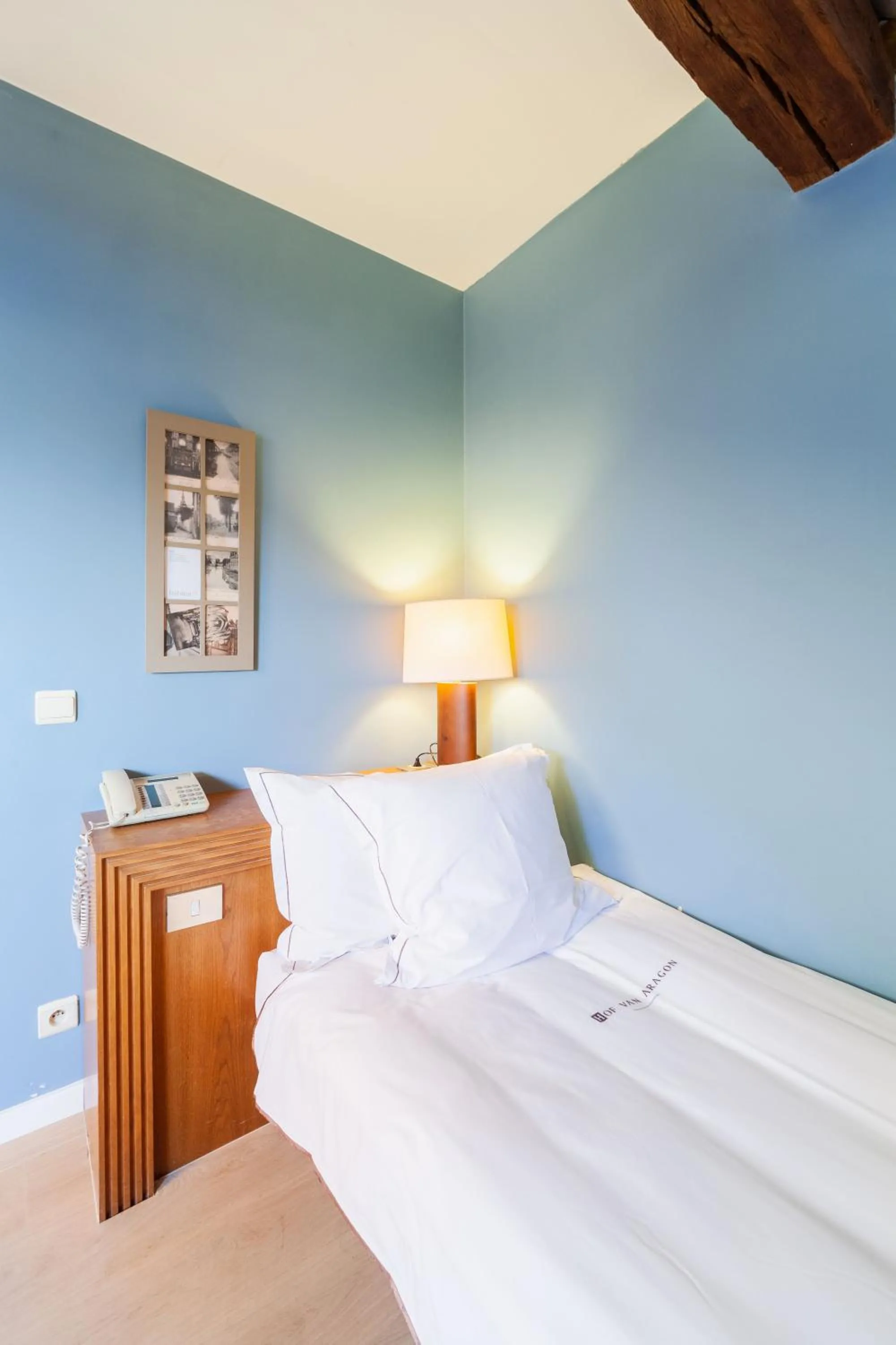 Bed in Hotel Hof van Aragon
