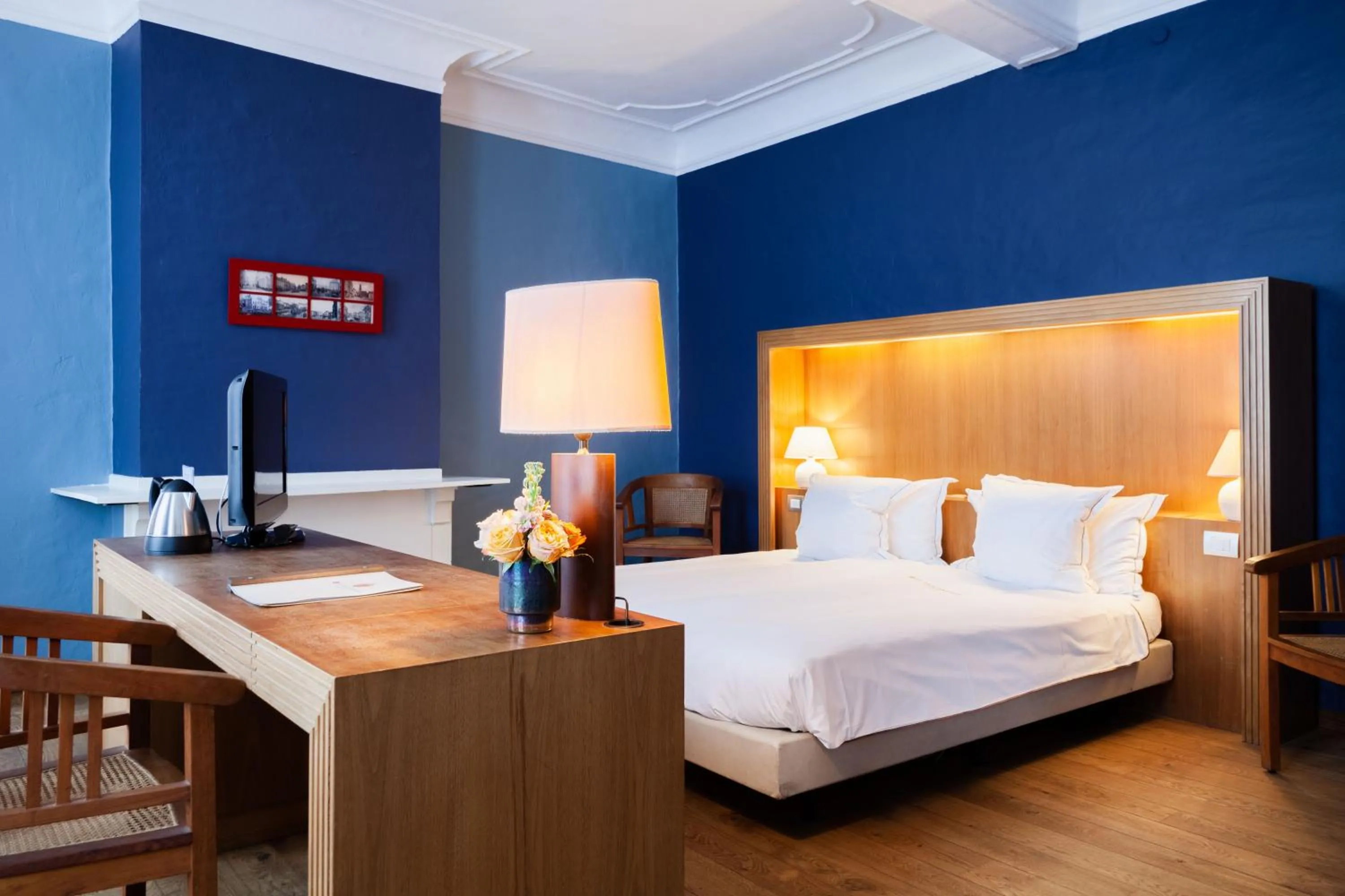 Bed in Hotel Hof van Aragon