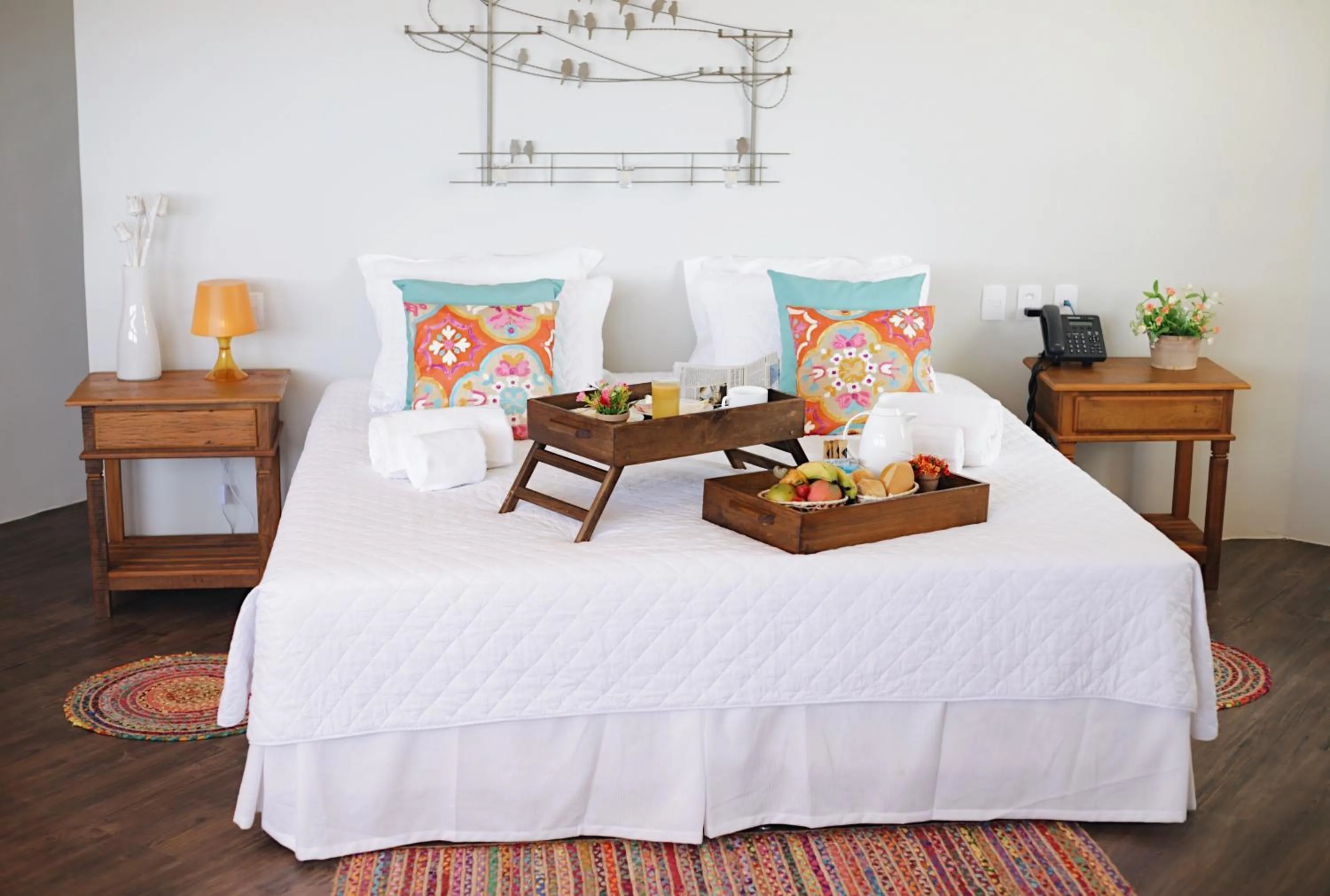 Bed in Hotel Santuário das Águias by Nobile