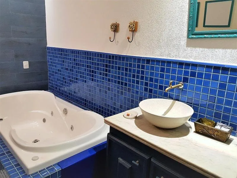 Bathroom in Hotel Santuário das Águias by Nobile