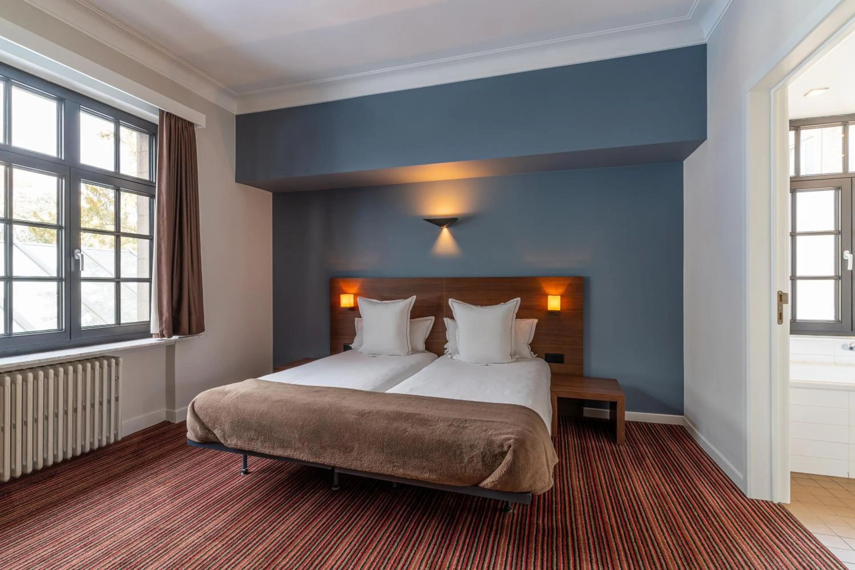 Bed in Hotel Villa Monte