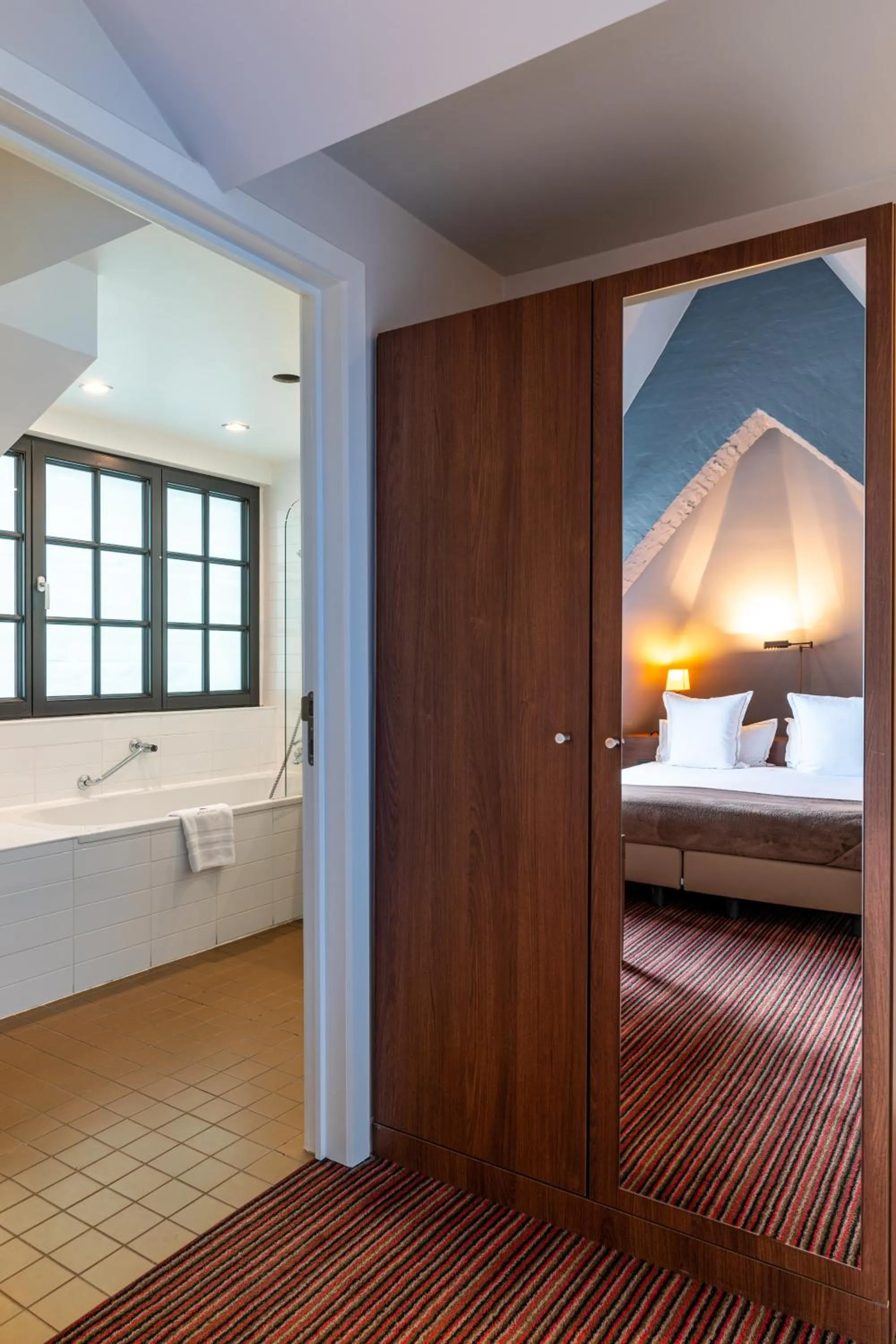 Bed in Hotel Villa Monte