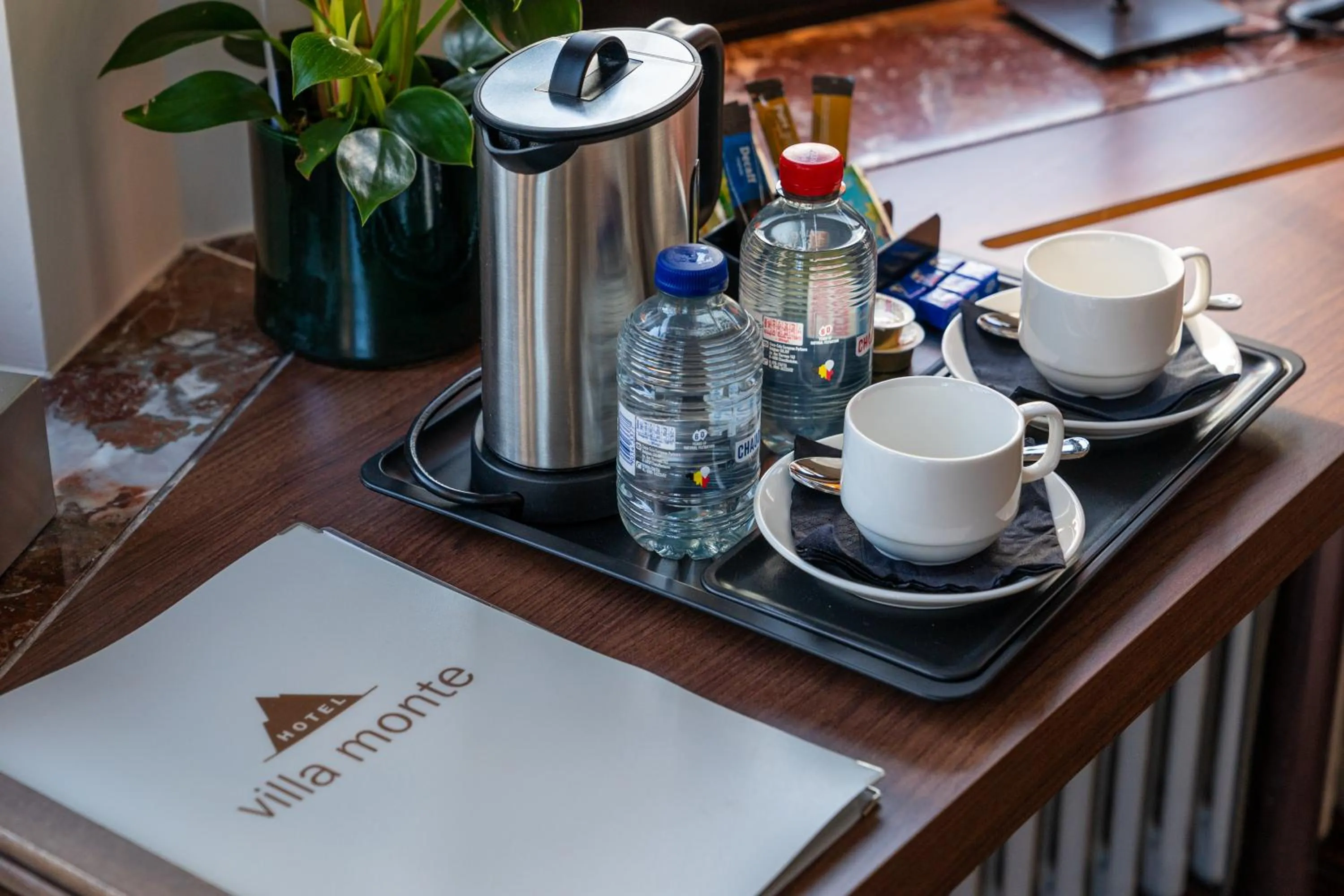 Coffee/tea facilities in Hotel Villa Monte