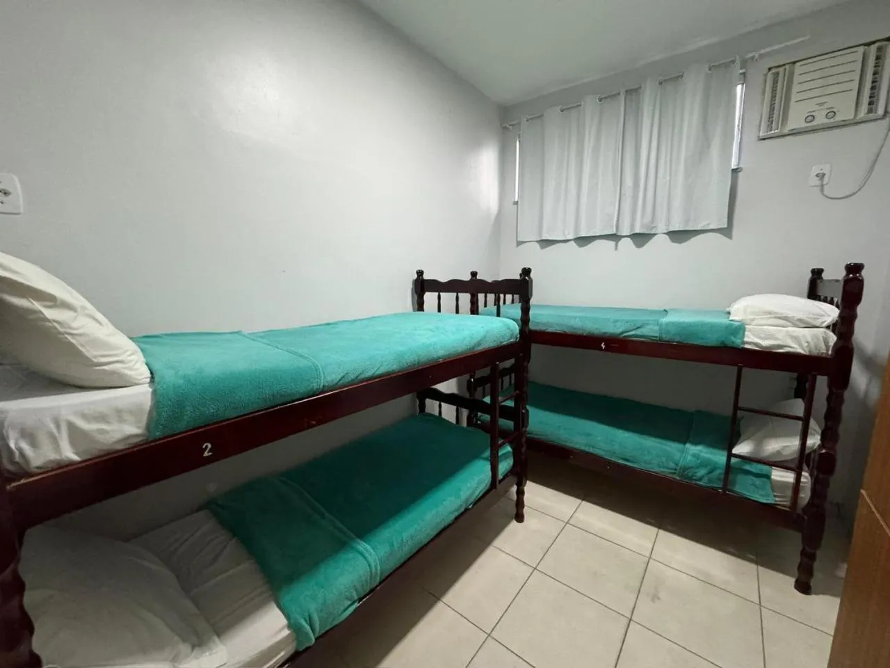 Bed in Pousada Vila Praiana