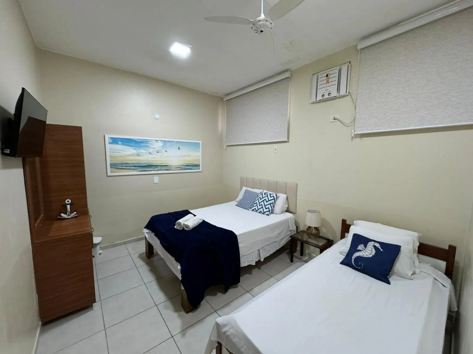 TV and multimedia, Bed in Pousada Vila Praiana