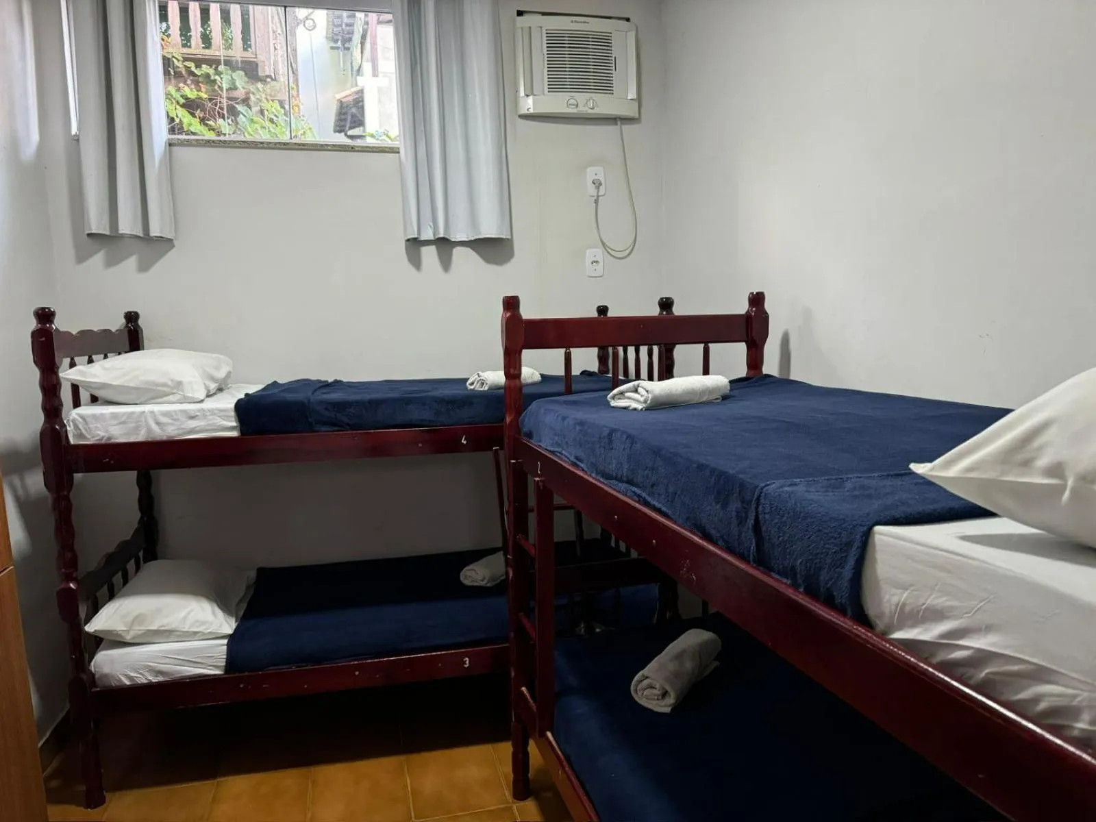 Bed in Pousada Vila Praiana