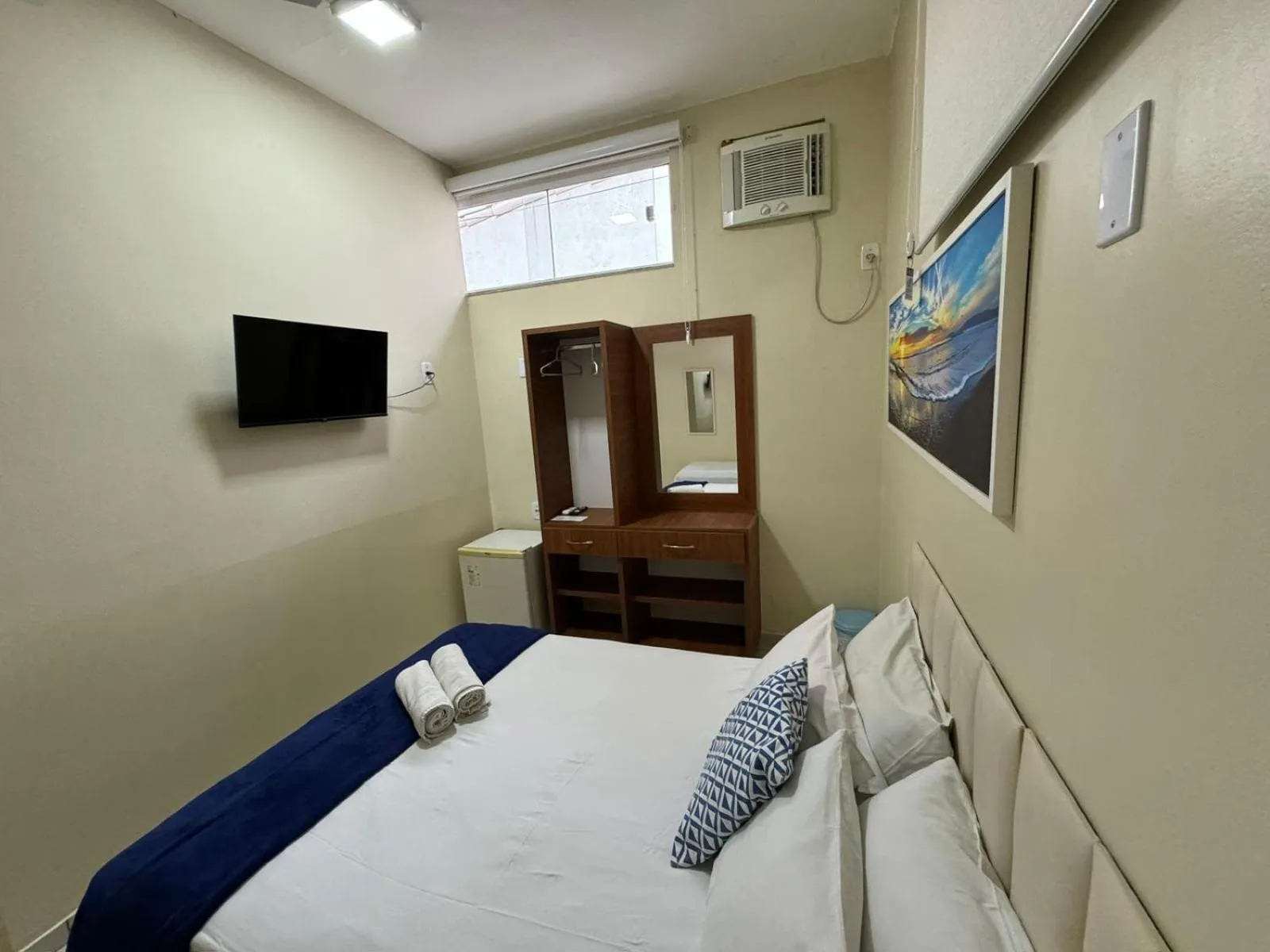 Bed in Pousada Vila Praiana