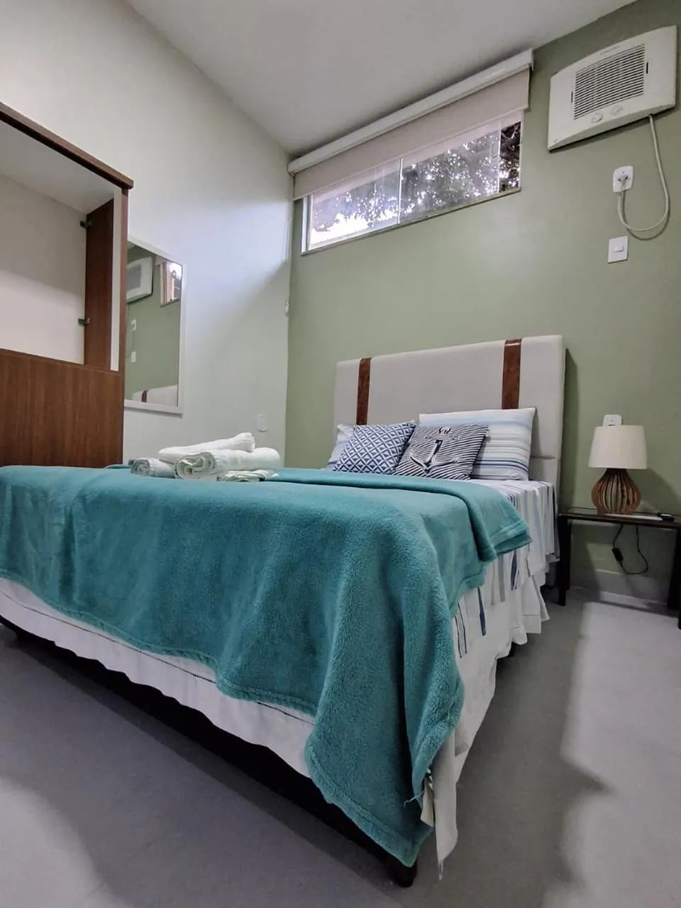 Bed in Pousada Vila Praiana