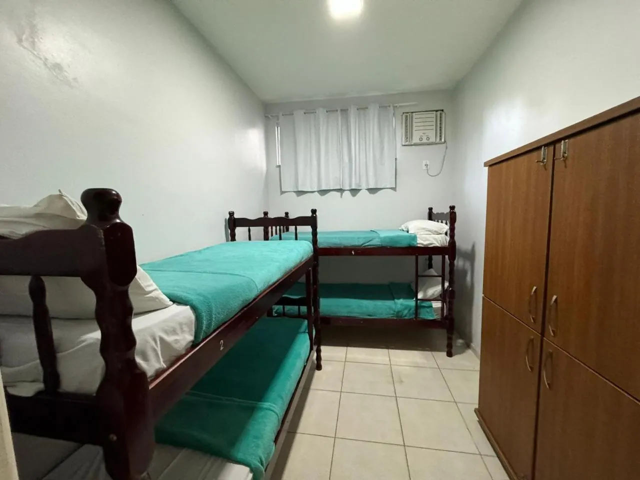 Bed in Pousada Vila Praiana