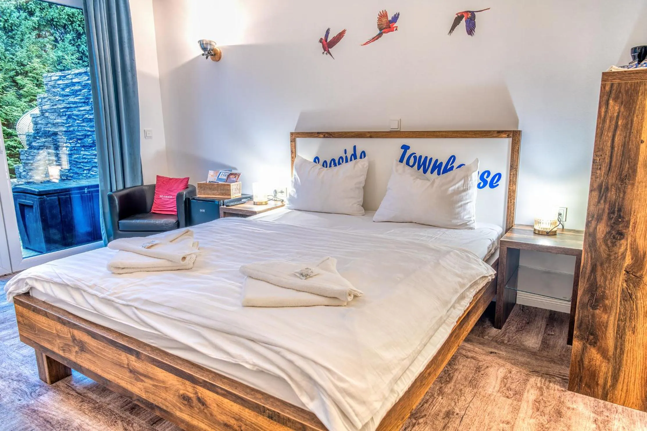 Bed in Seaside-Townhouse