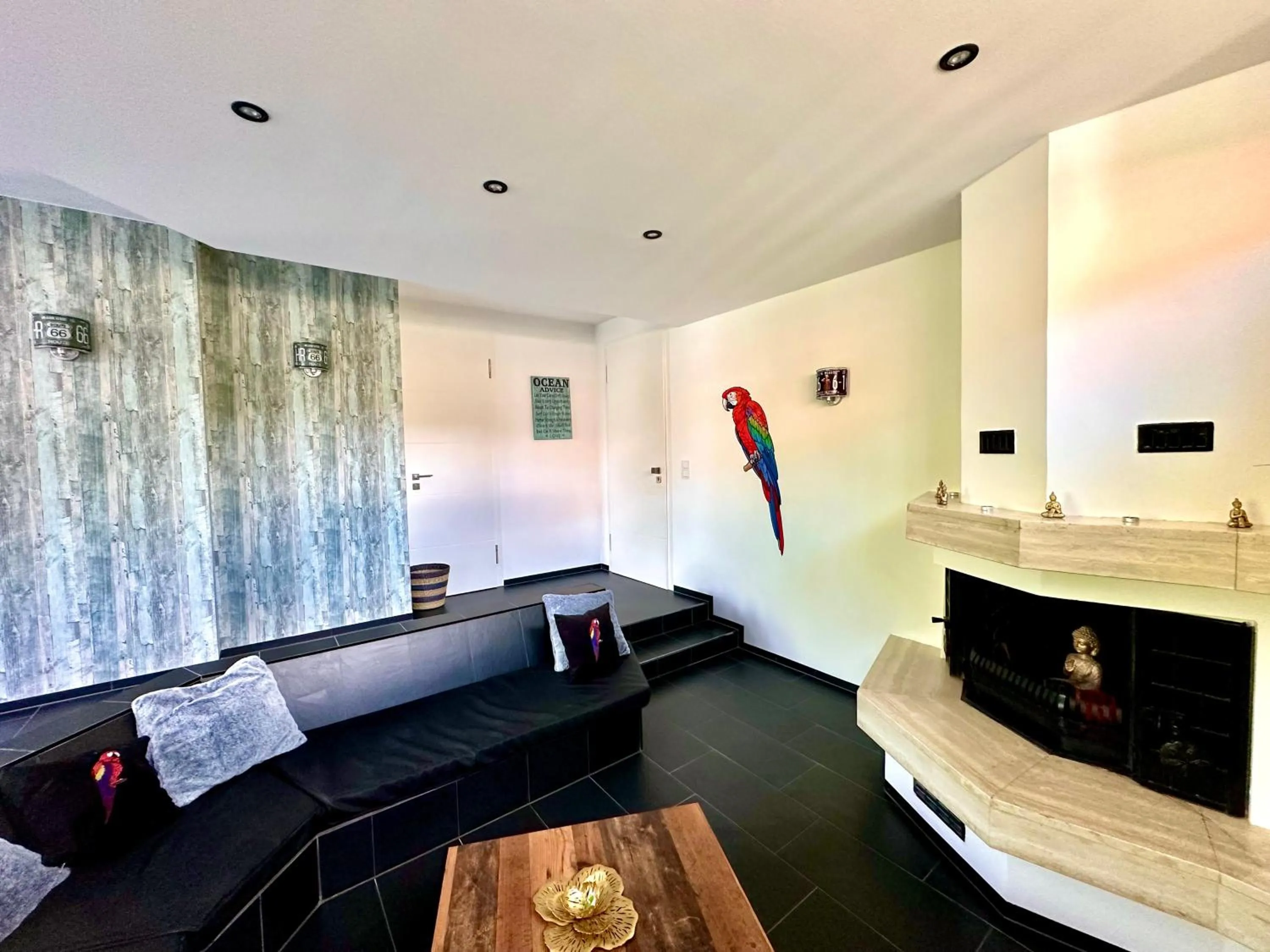 Seating area in Seaside-Townhouse