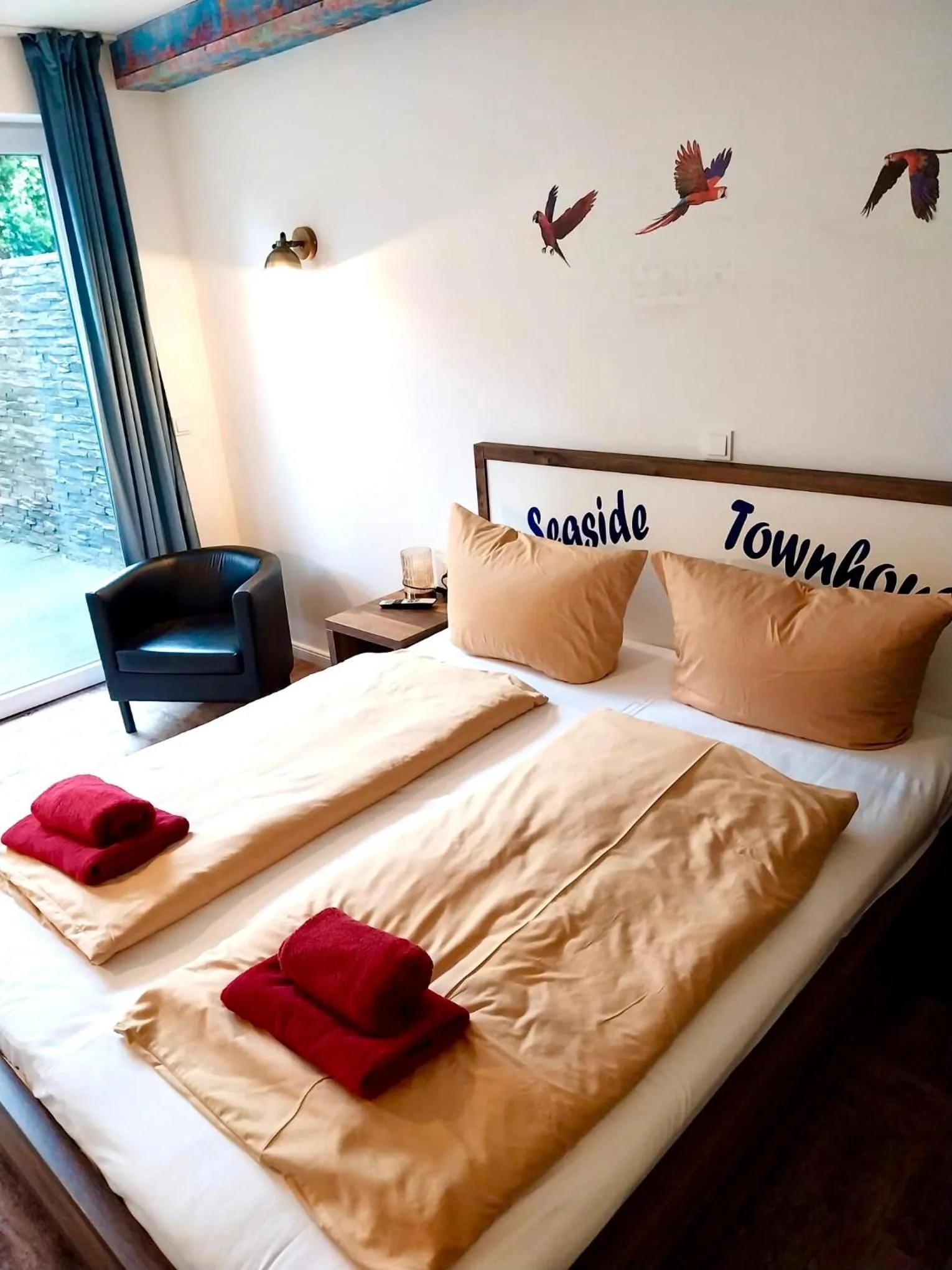 Bed in Seaside-Townhouse