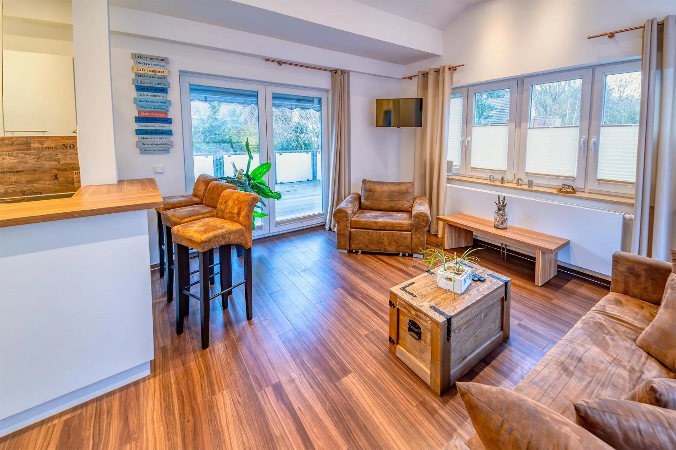 Seating area in Seaside-Townhouse
