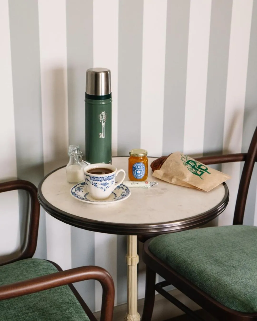 Continental breakfast in Le Petit Pali Brentwood